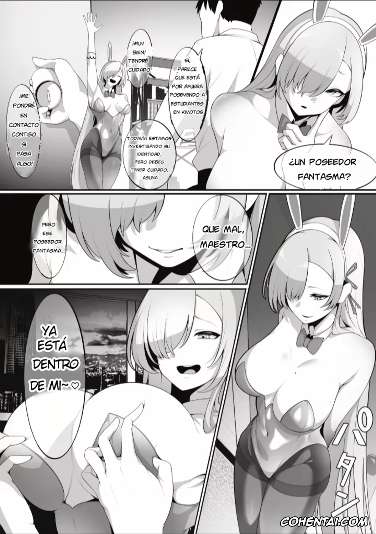 Blue Archive xxx, Asuna Ichinose xxx, Bunny Asuna possessed, pagina 1
