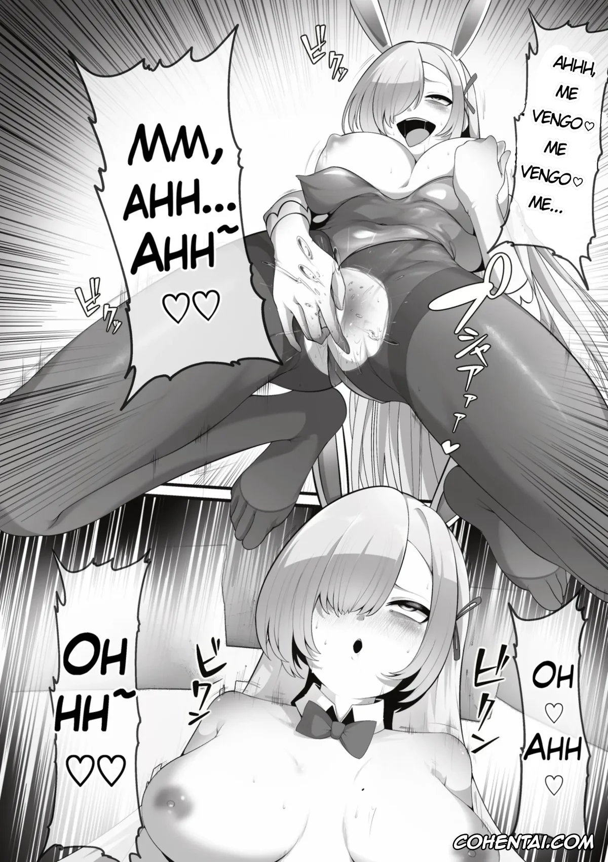 Blue Archive hentai, Asuna Ichinose hentai, Bunny Asuna possessed, pagina 9