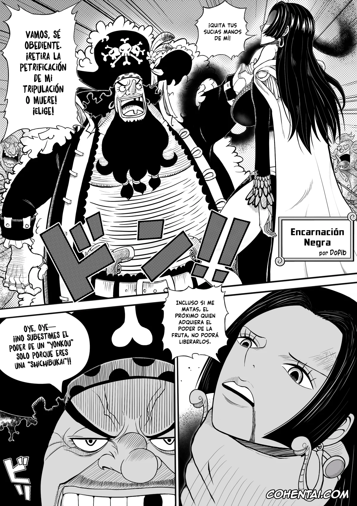 One Piece porno, Boa Hancock porno, Marshall D. Teach | Blackbeard porno, Black incarnation (One Piece), pagina 2