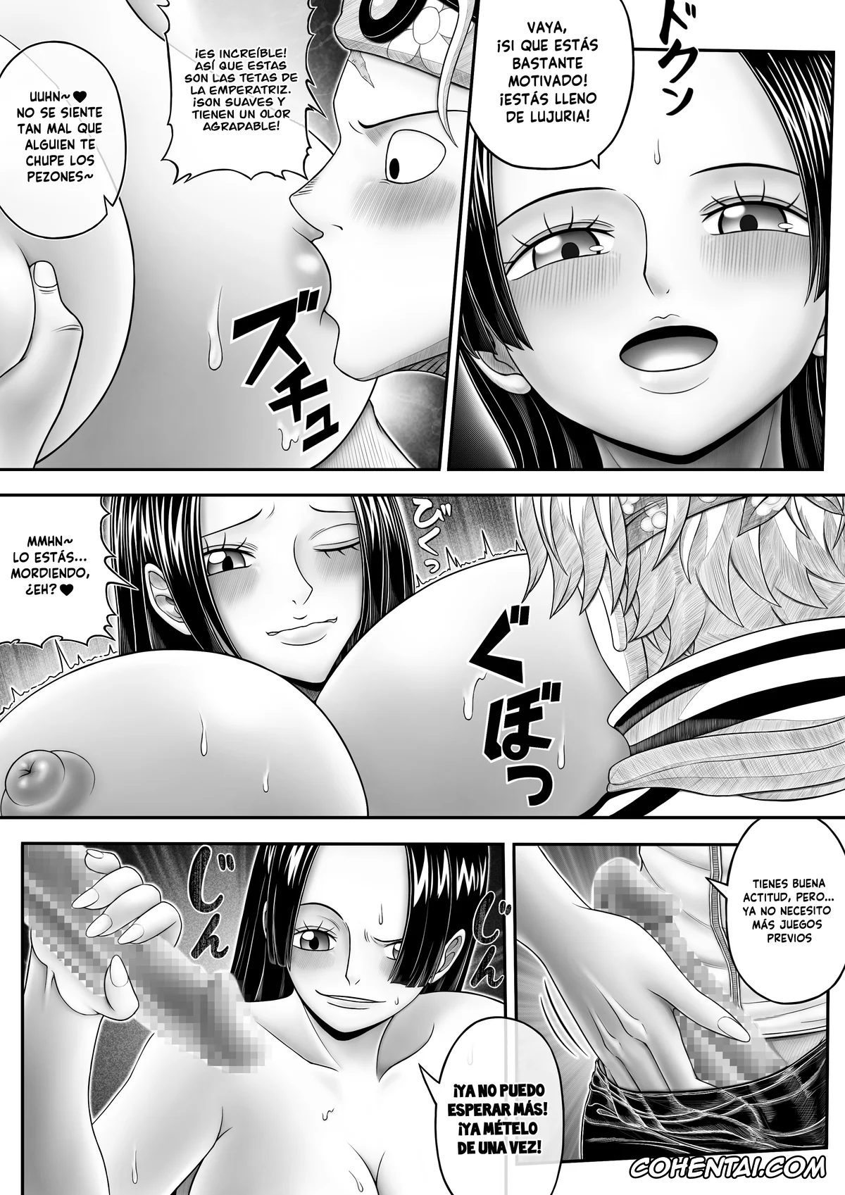One Piece xxx, Boa Hancock xxx, Marshall D. Teach | Blackbeard xxx, Black incarnation (One Piece), pagina 19