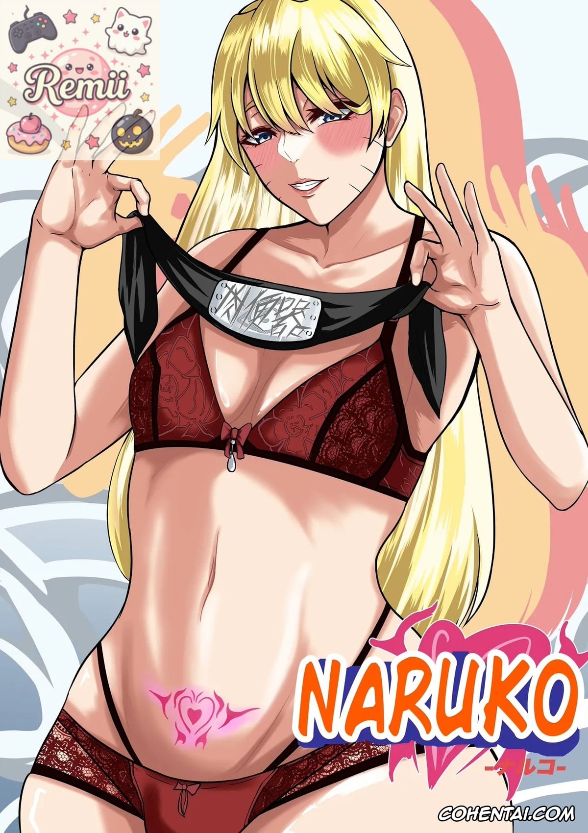 NARUTO xxx, Fourth Raikage xxx, Naruto Uzumaki xxx, NARUKO Part 1 (Naruto), pagina 1
