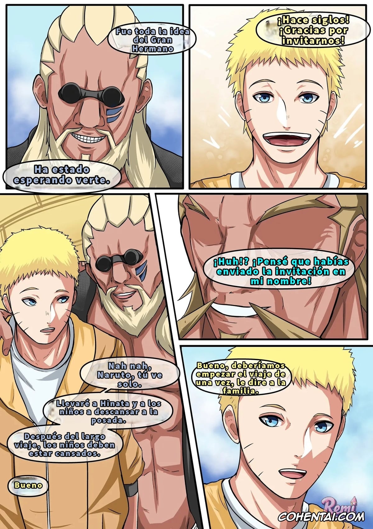 NARUTO hentai, Fourth Raikage hentai, Naruto Uzumaki hentai, NARUKO Part 1 (Naruto), pagina 3