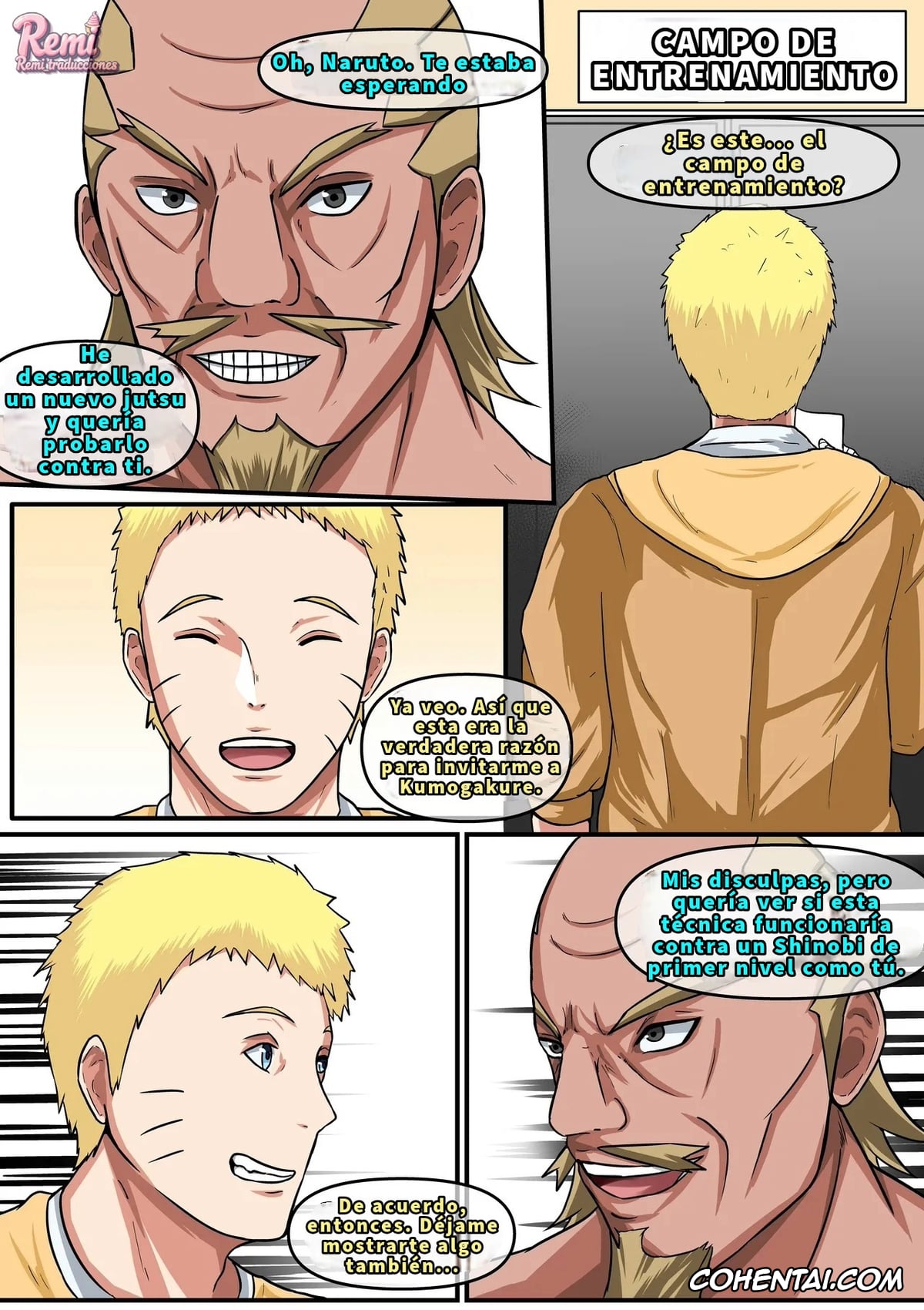 NARUTO xxx, Fourth Raikage xxx, Naruto Uzumaki xxx, NARUKO Part 1 (Naruto), pagina 4