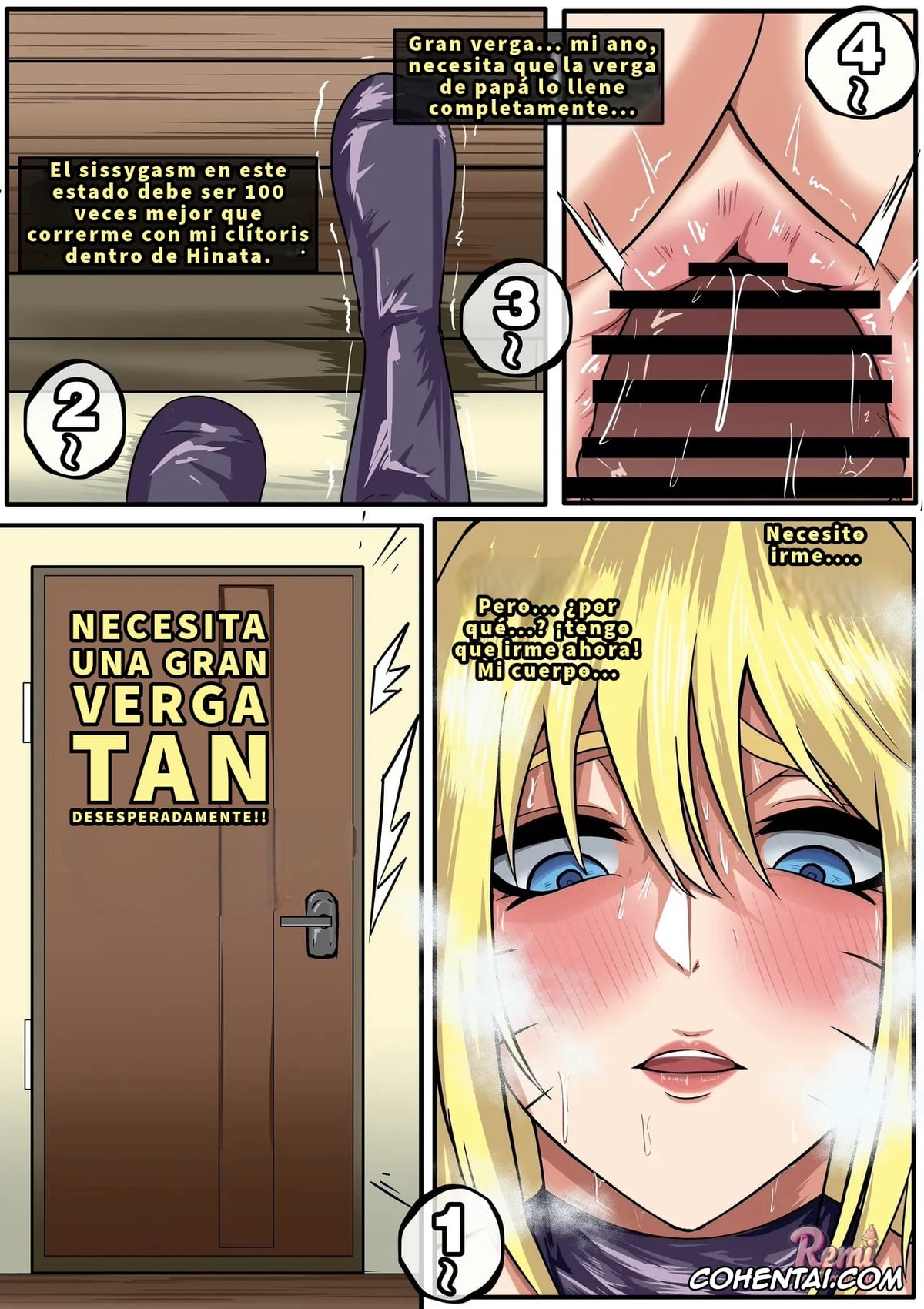 NARUTO xxx, Fourth Raikage xxx, Naruto Uzumaki xxx, NARUKO Part 1 (Naruto), pagina 40