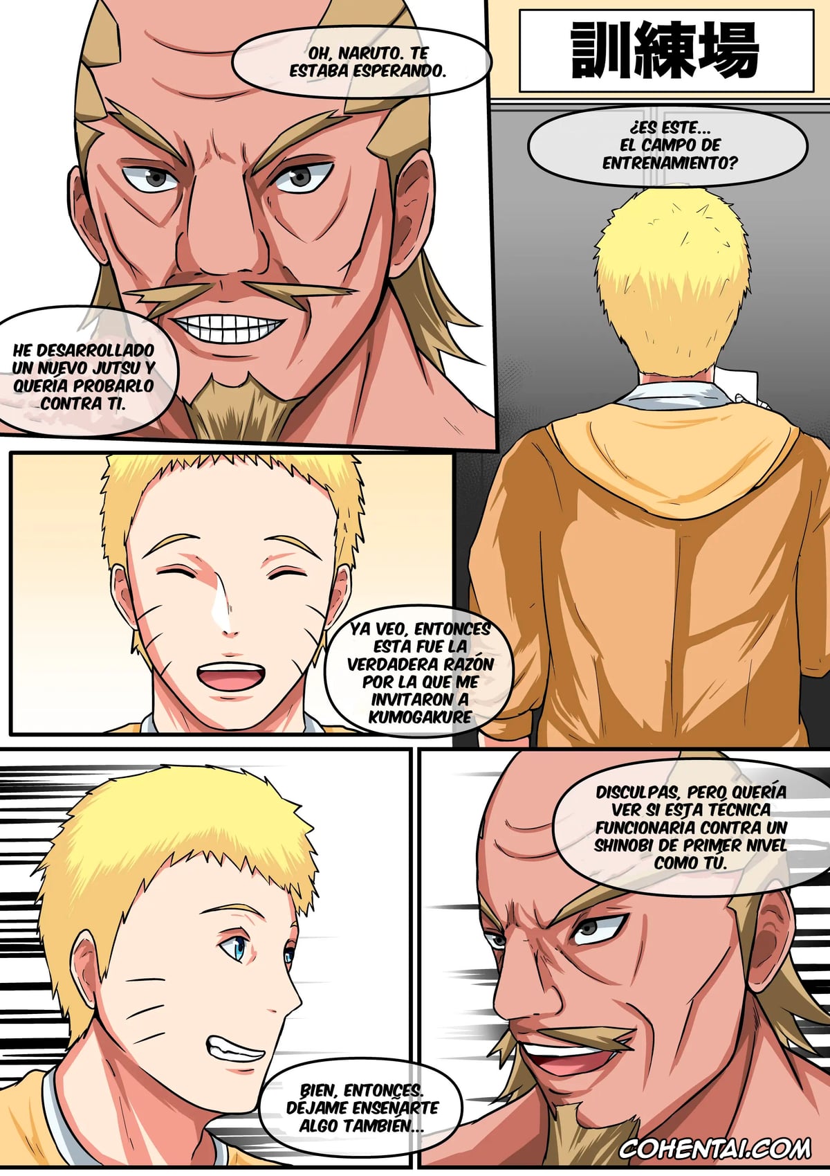 NARUTO xxx, Fourth Raikage xxx, Naruto Uzumaki xxx, Naruko Ch.1 (Naruto), pagina 4