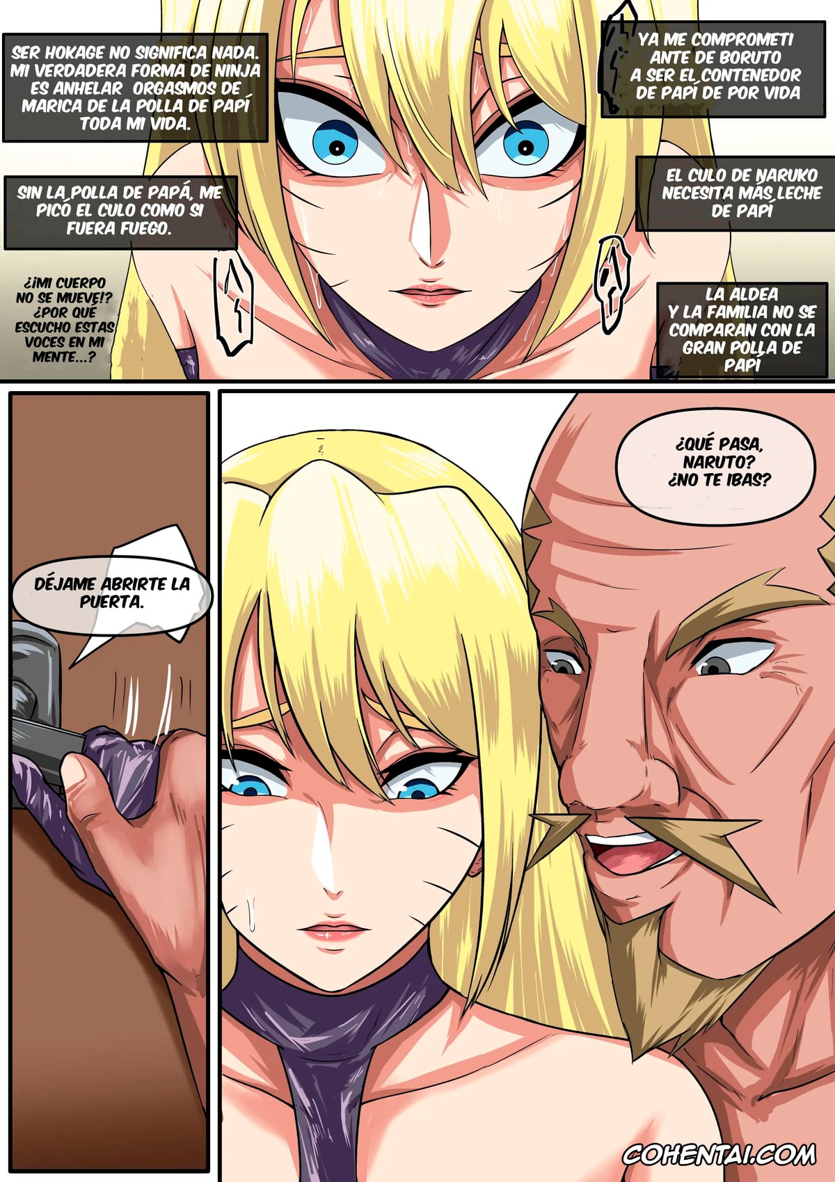 NARUTO porno, Fourth Raikage porno, Naruto Uzumaki porno, Naruko Ch.1 (Naruto), pagina 38