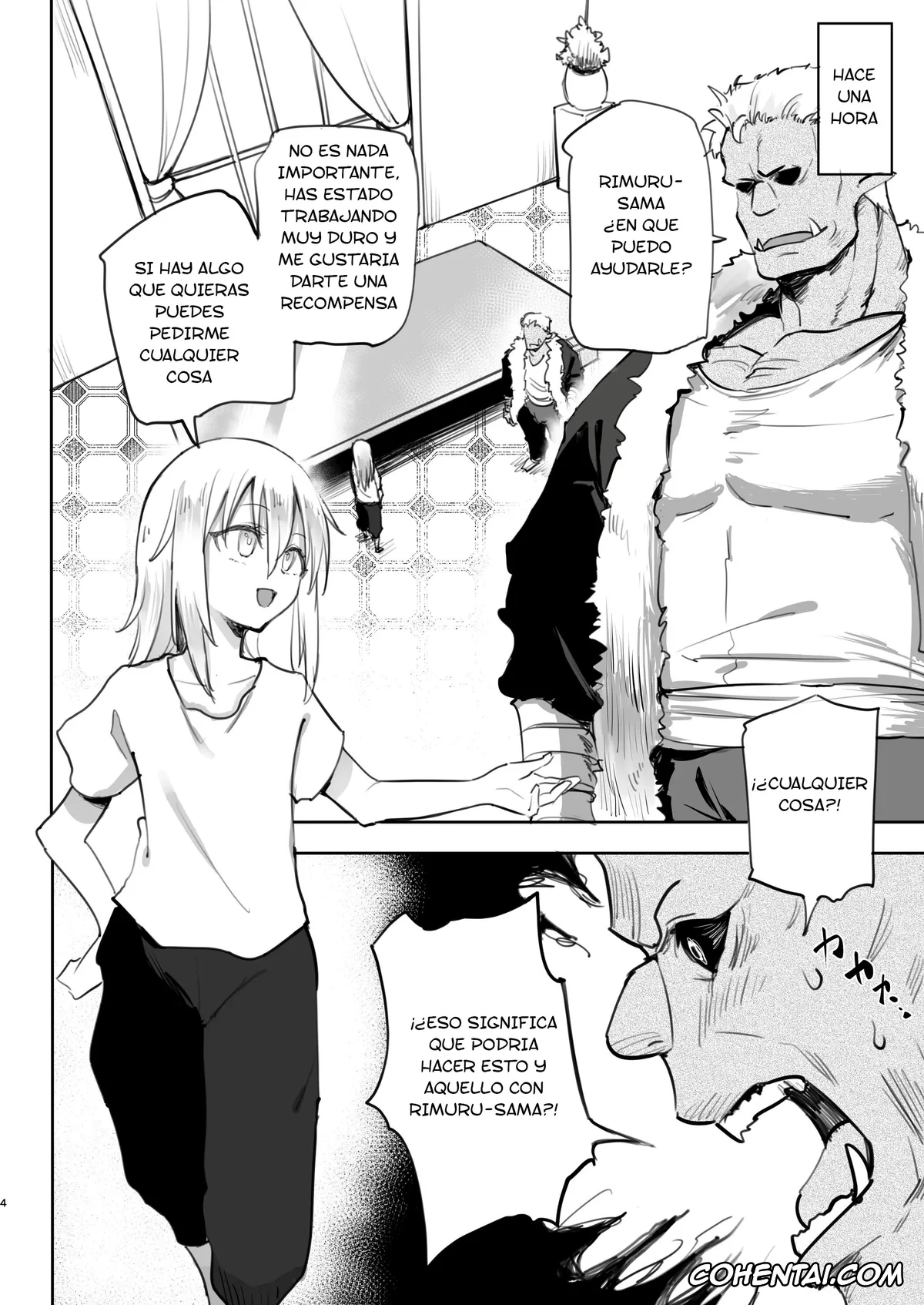 Tensei Shitara Slime datta Ken xxx, Geld xxx, Rigurd xxx, Rimuru Tempest xxx, Seitenkan Shitara Mesu Ochi Shita Ken (Tensei Shitara Slime Datta Ken), pagina 4
