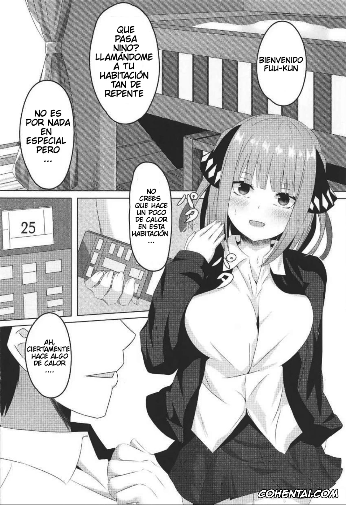Gotoubun No Hanayome | The Quintessential Quintuplets hentai, Fuutarou Uesugi hentai, Nino Nakano hentai, Ninoday (Gotoubun no Hanayome), pagina 3