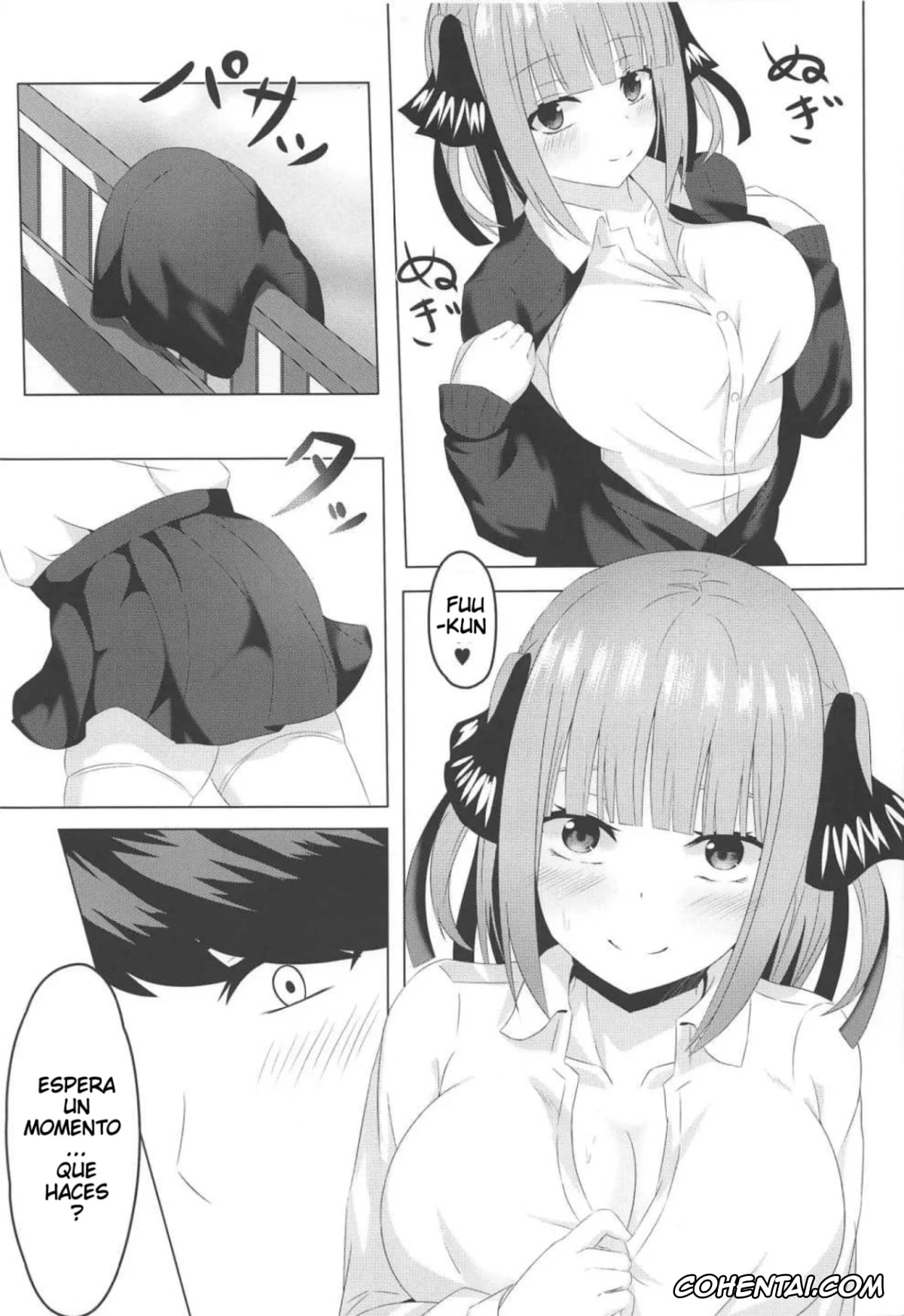Gotoubun No Hanayome | The Quintessential Quintuplets xxx, Fuutarou Uesugi xxx, Nino Nakano xxx, Ninoday (Gotoubun no Hanayome), pagina 4