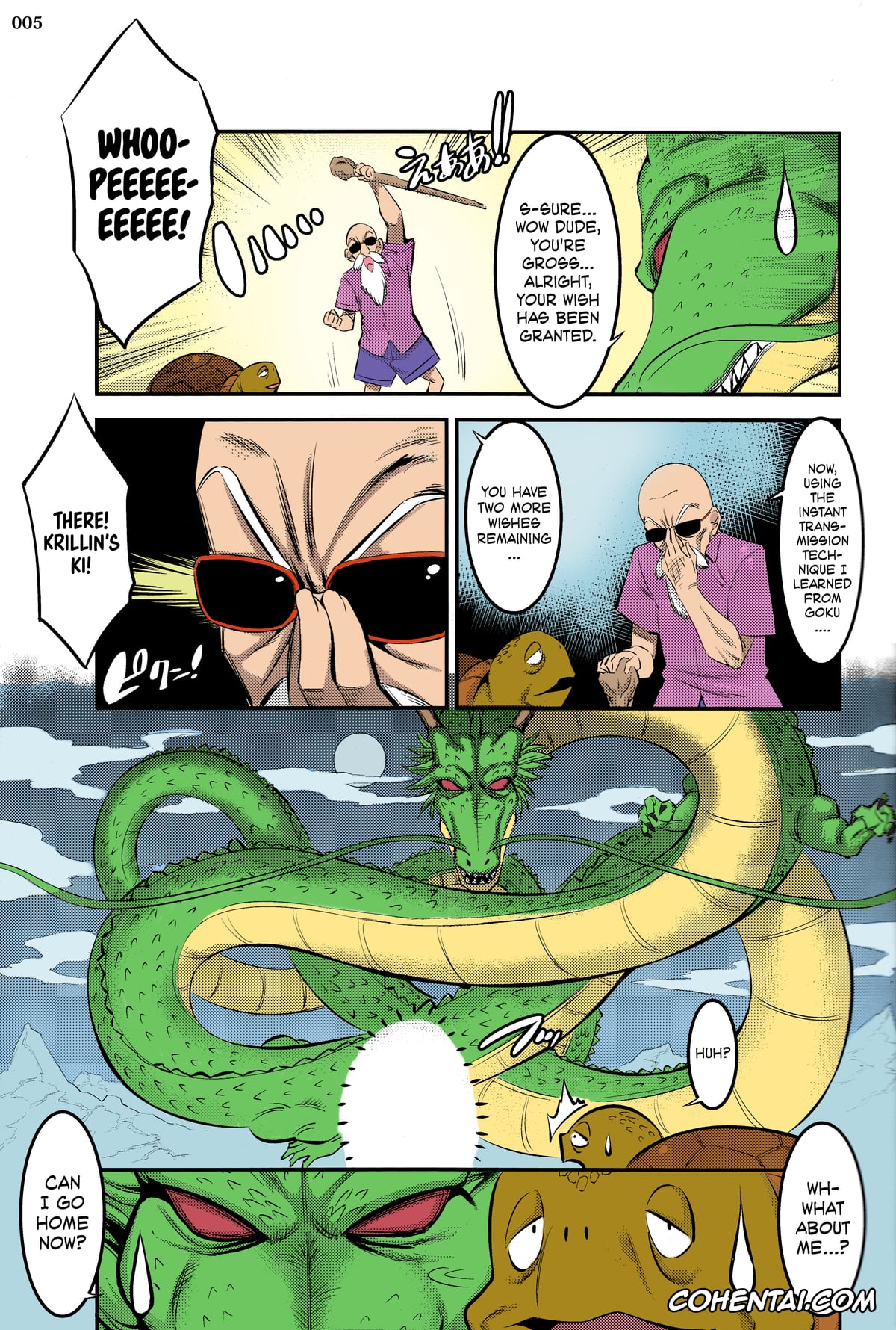 Dragon Ball Z xxx, Android 18 xxx, Master Roshi xxx, 18-gou ni Mainichi Muriyari Semen Shiboritorareru Hon (Dragon Ball Z), pagina 4