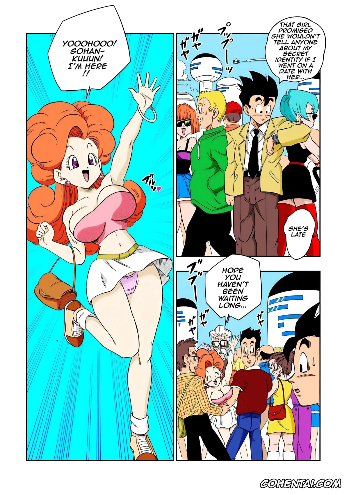Dragon Ball Z hentai, Angela hentai, Son Gohan hentai, LOVE TRIANGLE Z Part 6 (Dragon Ball Z), pagina 6