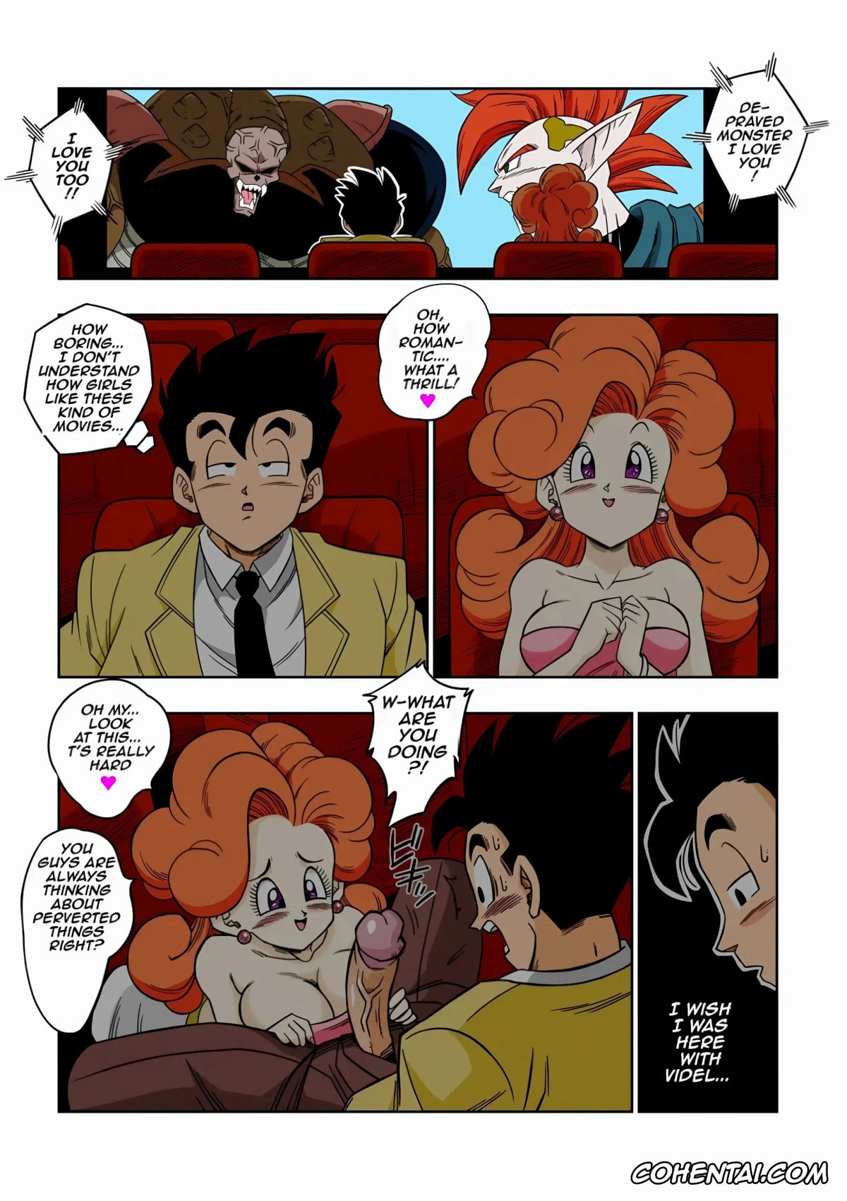 Dragon Ball Z porno, Angela porno, Son Gohan porno, LOVE TRIANGLE Z Part 6 (Dragon Ball Z), pagina 8