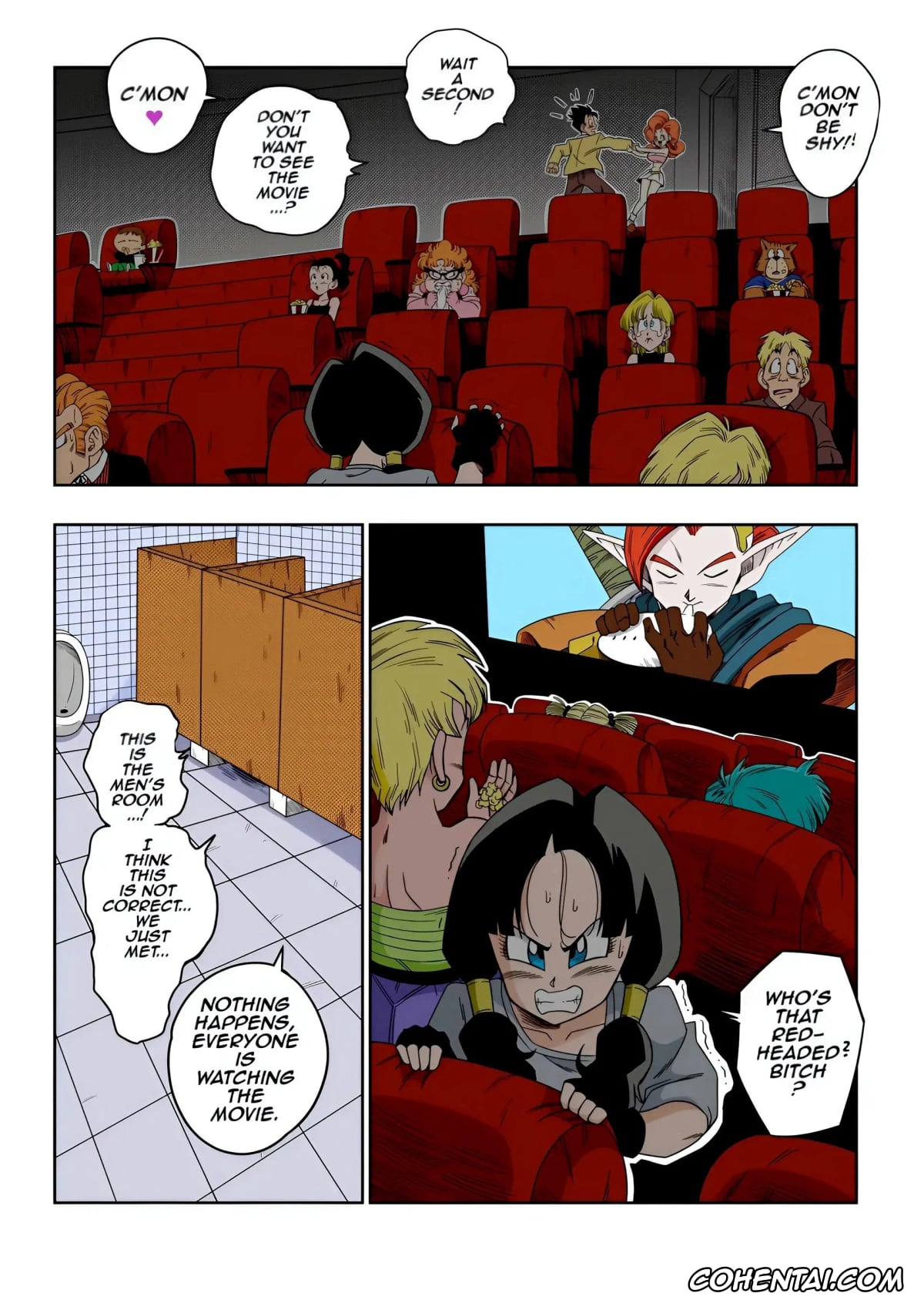 Dragon Ball Z hentai, Angela hentai, Son Gohan hentai, LOVE TRIANGLE Z Part 6 (Dragon Ball Z), pagina 12