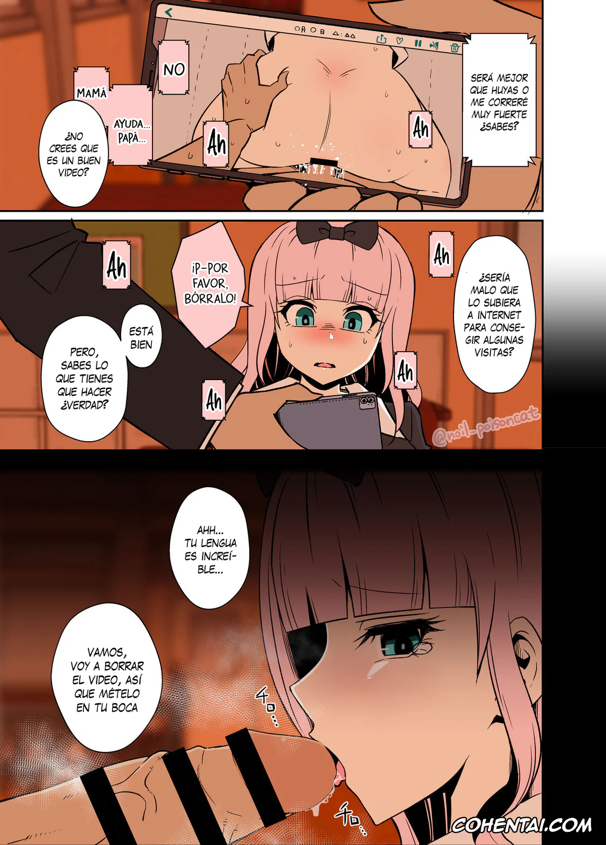 Kaguya-Sama Wa Kokurasetai | Kaguya-Sama Love Is War hentai, Chika Fujiwara hentai, Chika-chan ni Wairui Koto o Suru + Chika-chan o Douga de Odoshite Warui Koto o Suru Hanashi (Kaguya-sama wa Kokurasetai), pagina 9