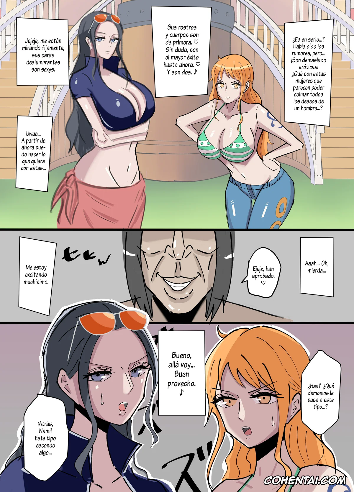 One Piece xxx, Boa Hancock xxx, Nami xxx, Nico Robin xxx, Muteki Kimootoko 1-3 + Extras (One Piece), pagina 4