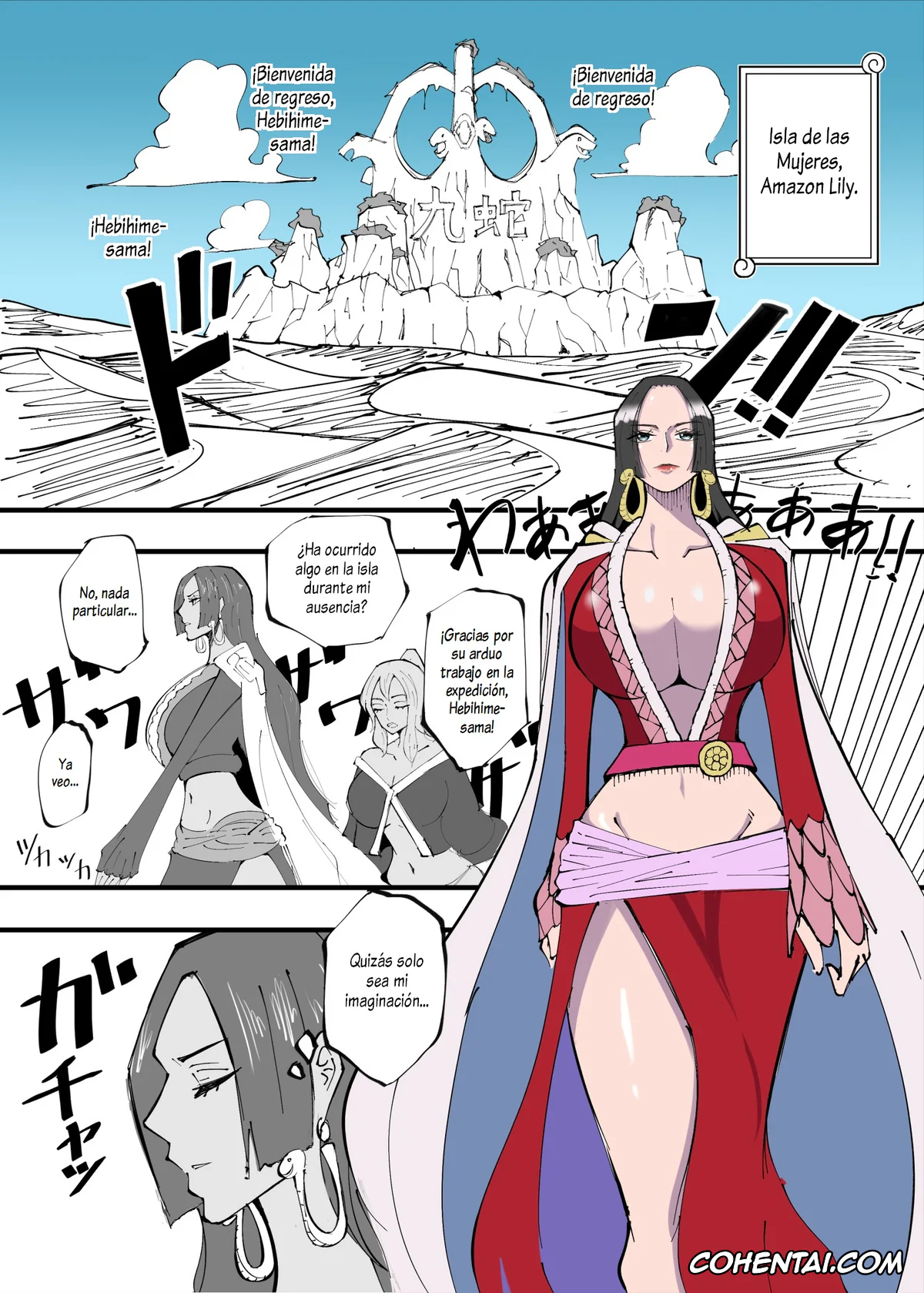 One Piece xxx, Boa Hancock xxx, Nami xxx, Nico Robin xxx, Muteki Kimootoko 1-3 + Extras (One Piece), pagina 64