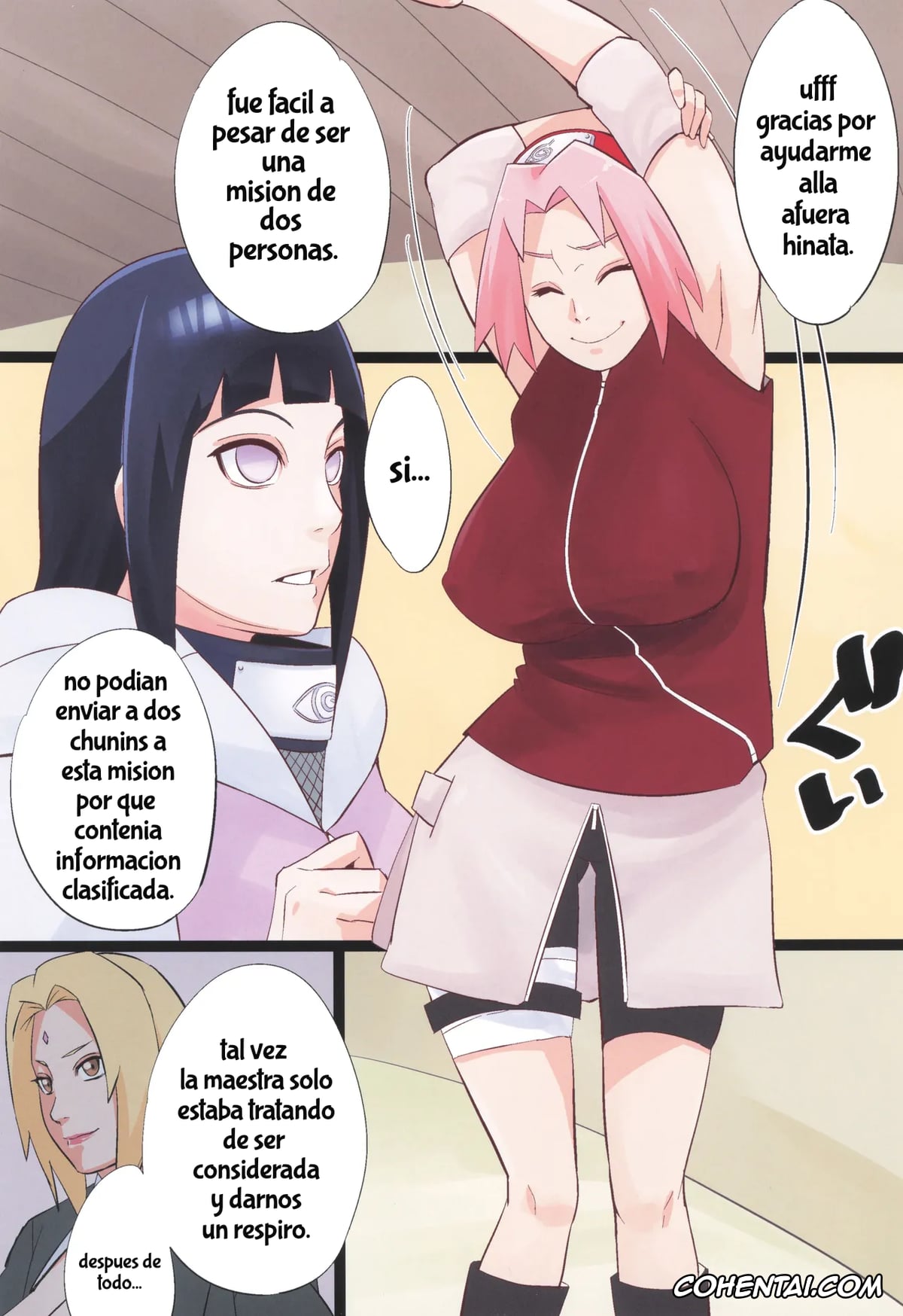 NARUTO xxx, Hinata Hyuga xxx, Naruto Uzumaki xxx, Sakura Haruno xxx, NARUTOP 106 (Naruto), pagina 4