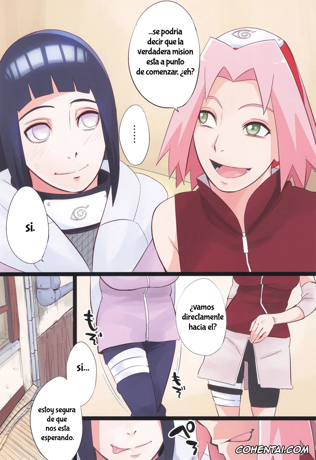 NARUTO porno, Hinata Hyuga porno, Naruto Uzumaki porno, Sakura Haruno porno, NARUTOP 106 (Naruto), pagina 5