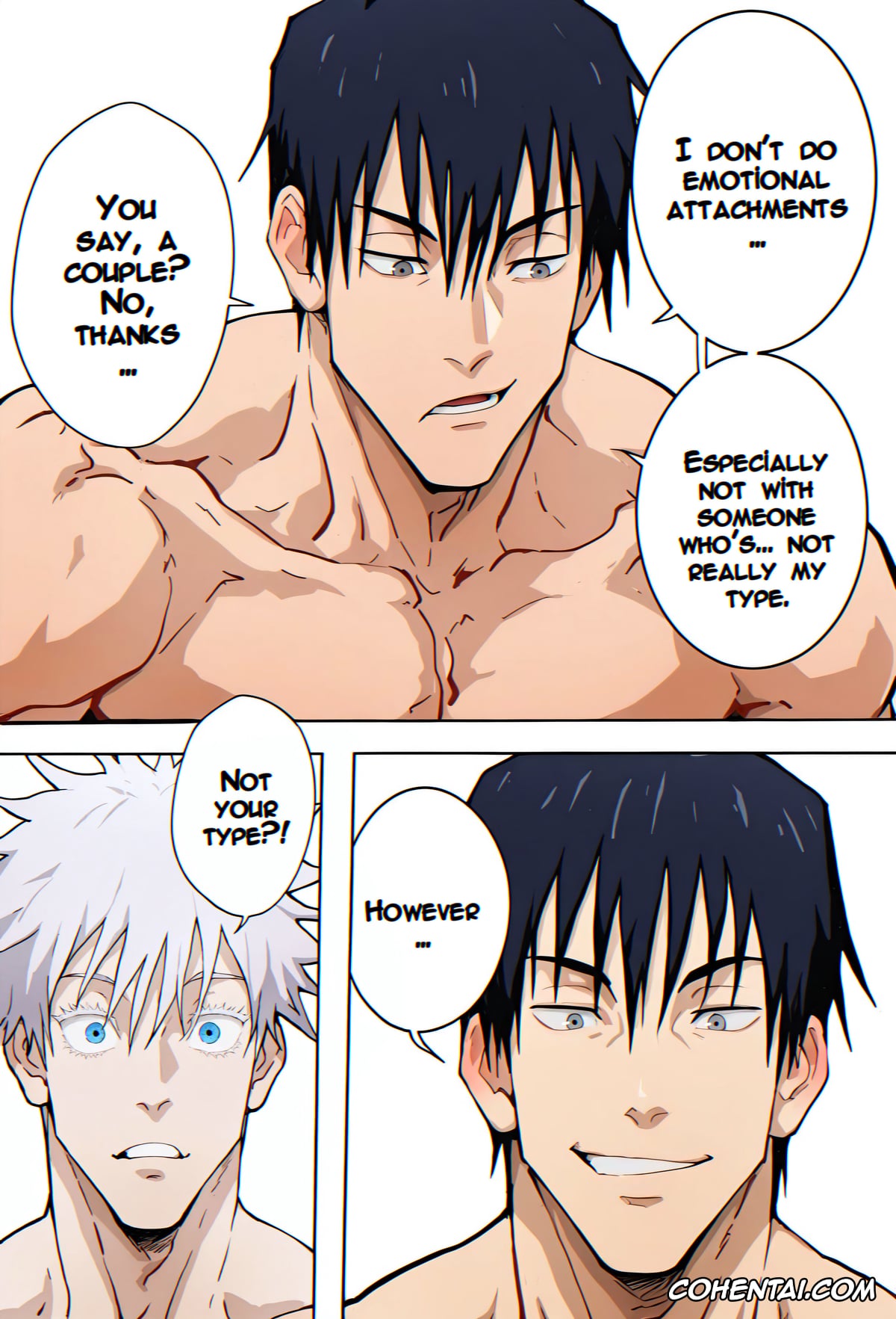 Jujutsu Kaisen hentai, Satoru Gojo hentai, Toji Fushiguro hentai, BeastMan-I Get A Special Reward (Jujutsu Kaisen), pagina 18