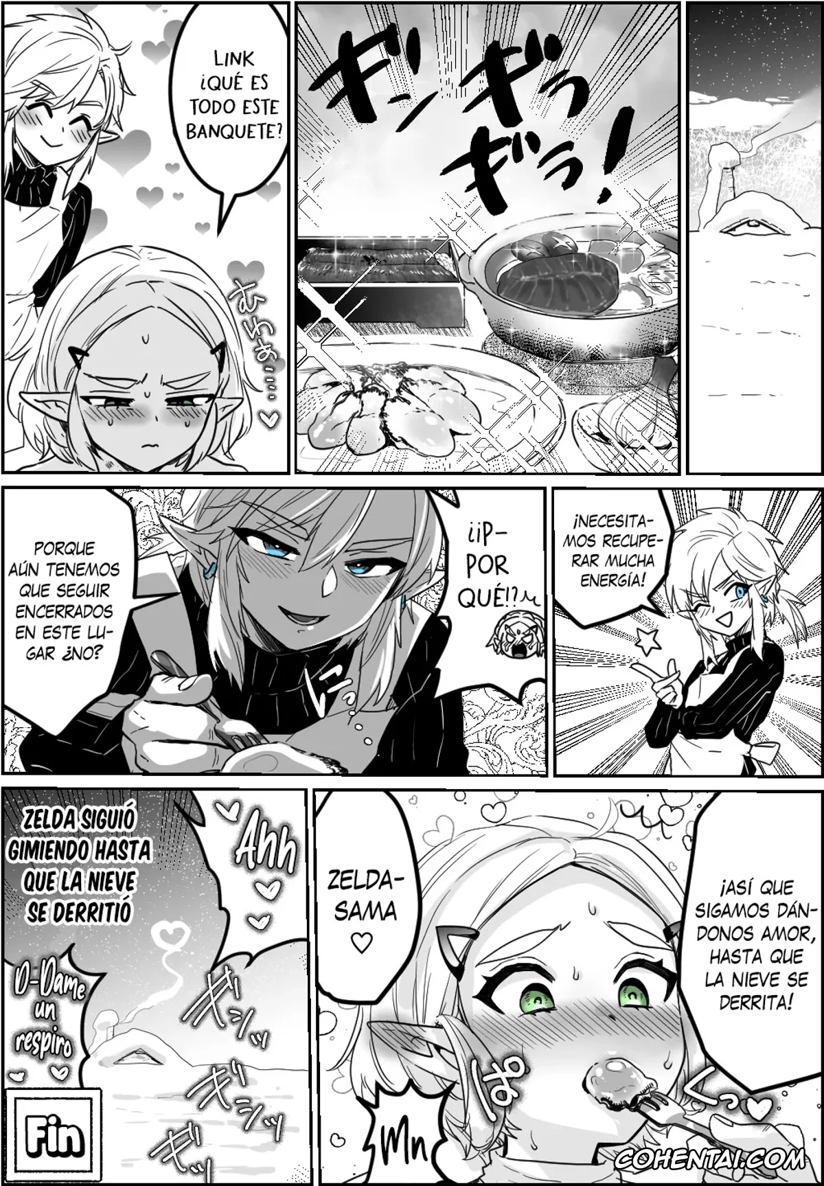 The Legend Of Zelda xxx, Link xxx, Princess Zelda xxx, Dokayuki to Kagami (The Legend of Zelda), pagina 13