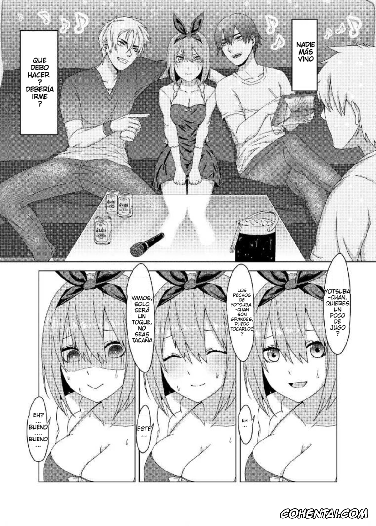 Gotoubun No Hanayome | The Quintessential Quintuplets porno, Ichika Nakano porno, Itsuki Nakano porno, Miku Nakano porno, Nino Nakano porno, Yotsuba Nakano porno, Una Perra en Cinco (Gotoubun no Hanayome), pagina 11