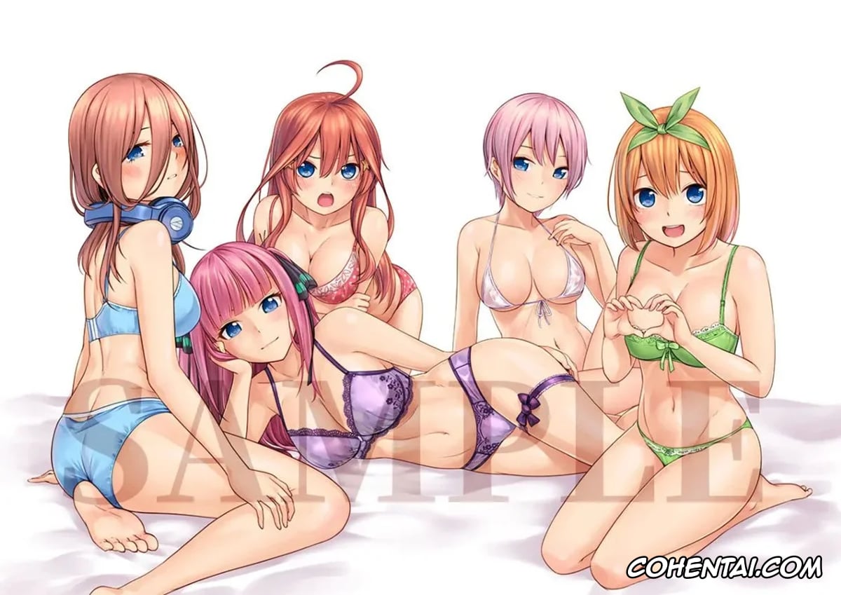 Gotoubun No Hanayome | The Quintessential Quintuplets porno, Ichika Nakano porno, Itsuki Nakano porno, Miku Nakano porno, Nino Nakano porno, Yotsuba Nakano porno, Una Perra en Cinco (Gotoubun no Hanayome), pagina 14