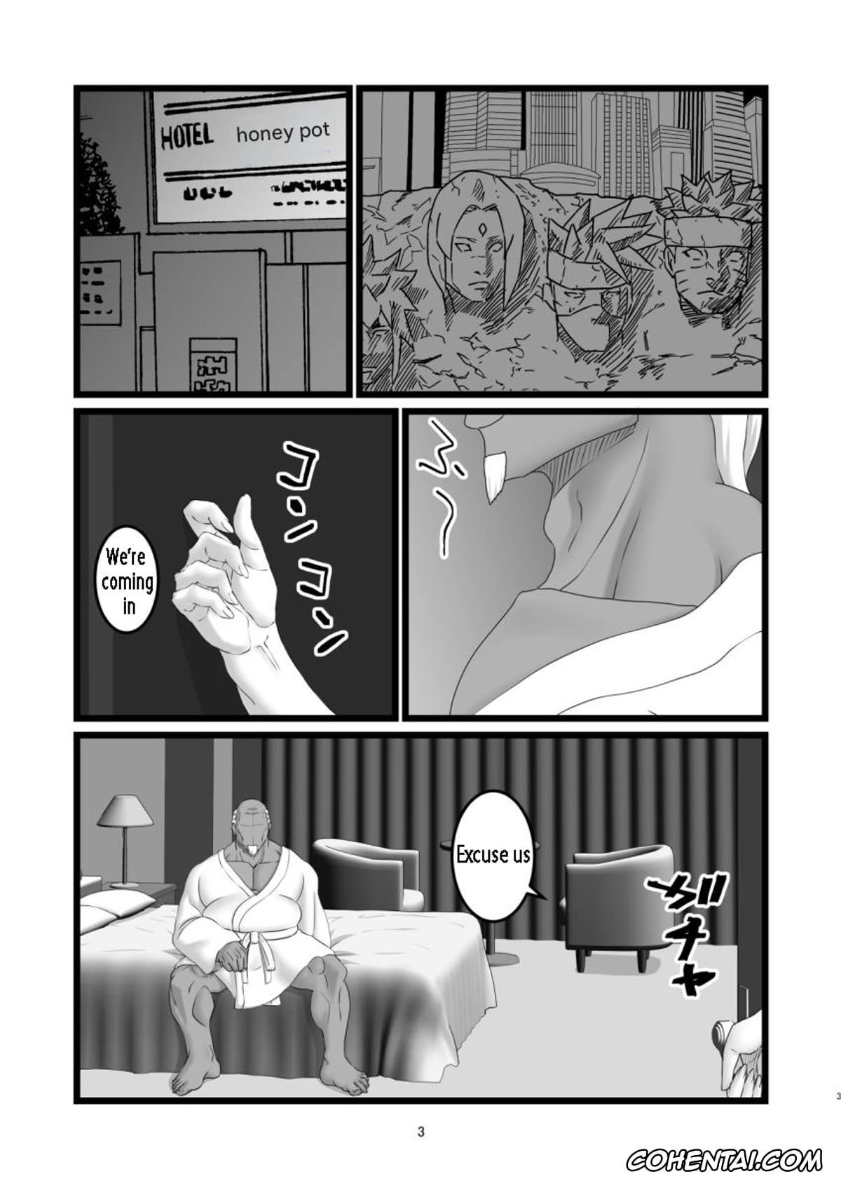 NARUTO porno, Fourth Raikage porno, Hinata Hyuga porno, Sakura Haruno porno, Kunoichi’s Sexy S-Rank Mission (Naruto), pagina 2