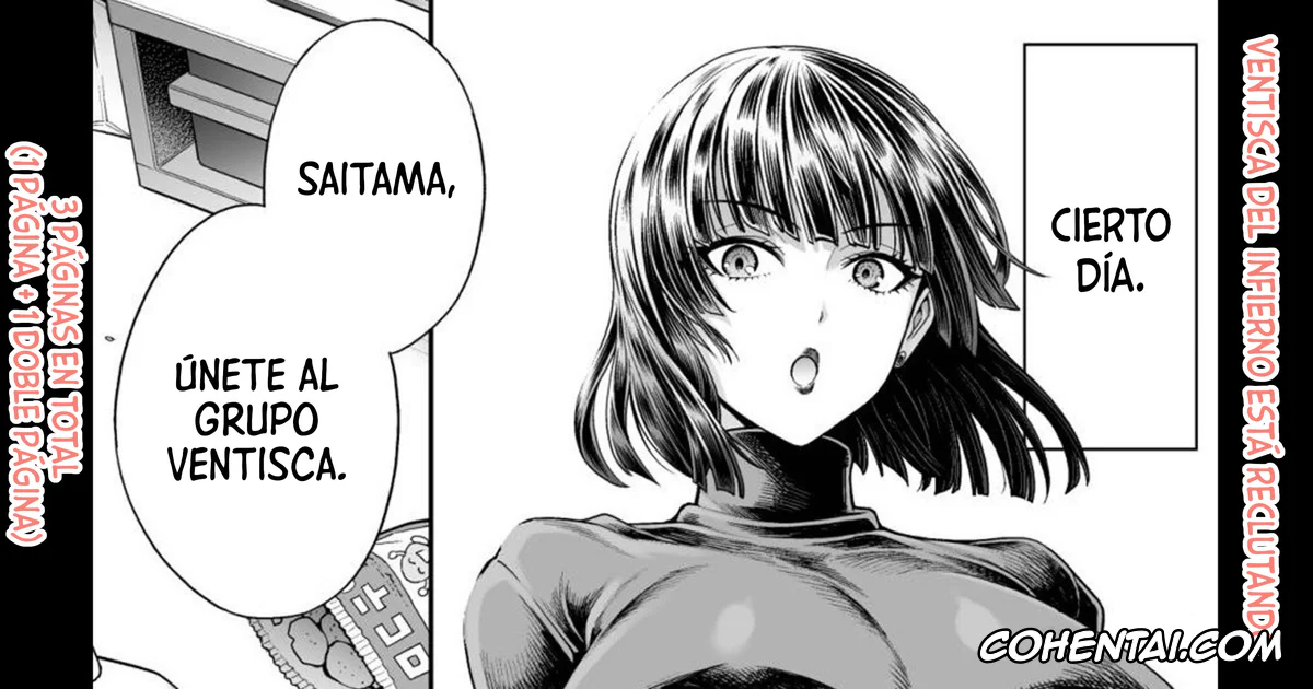 One Punch Man hentai, Jigoku no Fubuki hentai, Saitama hentai, Jigoku no Fubuki wa Kannyuu Suru (One Punch Man), pagina 6