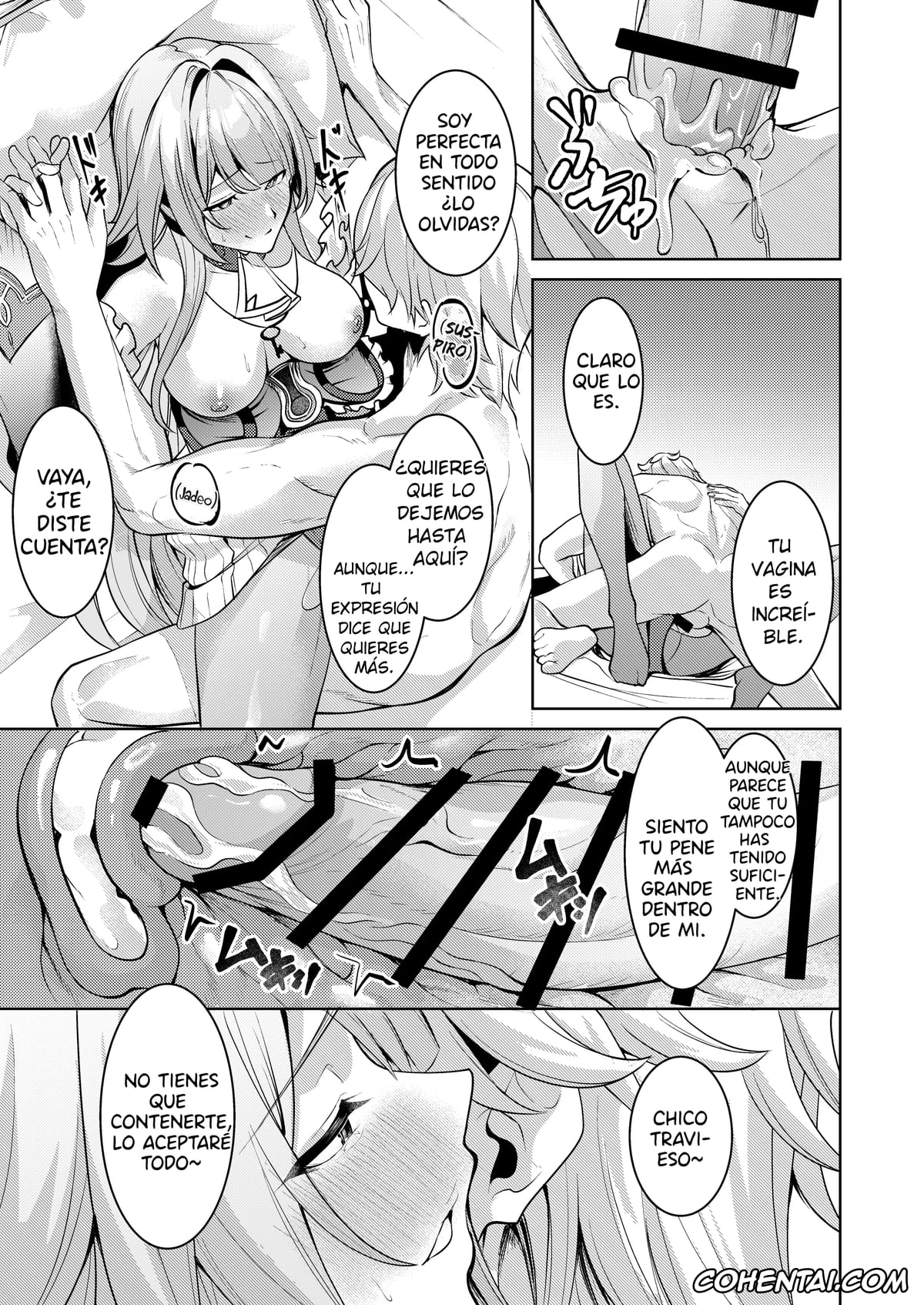 Honkai: Star Rail porno, Caelus porno, The Herta porno, «Aeon» ni wa Gochuui o (Honkai: Star Rail), pagina 14