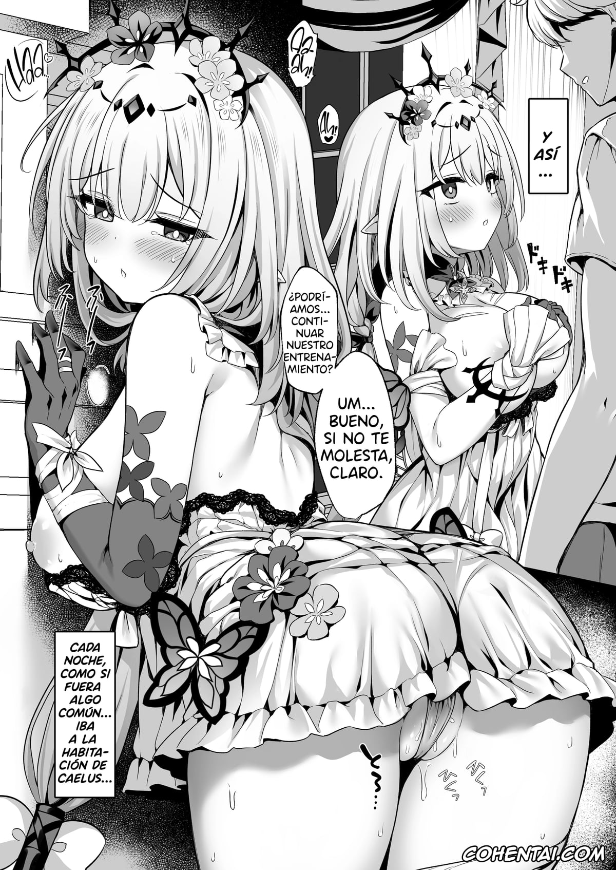 Honkai: Star Rail hentai, Caelus hentai, Castorice hentai, Anata wa Watakushi ni Furerareru, Tokubetsu na Kata… desu kara (Honkai: Star Rail), pagina 9