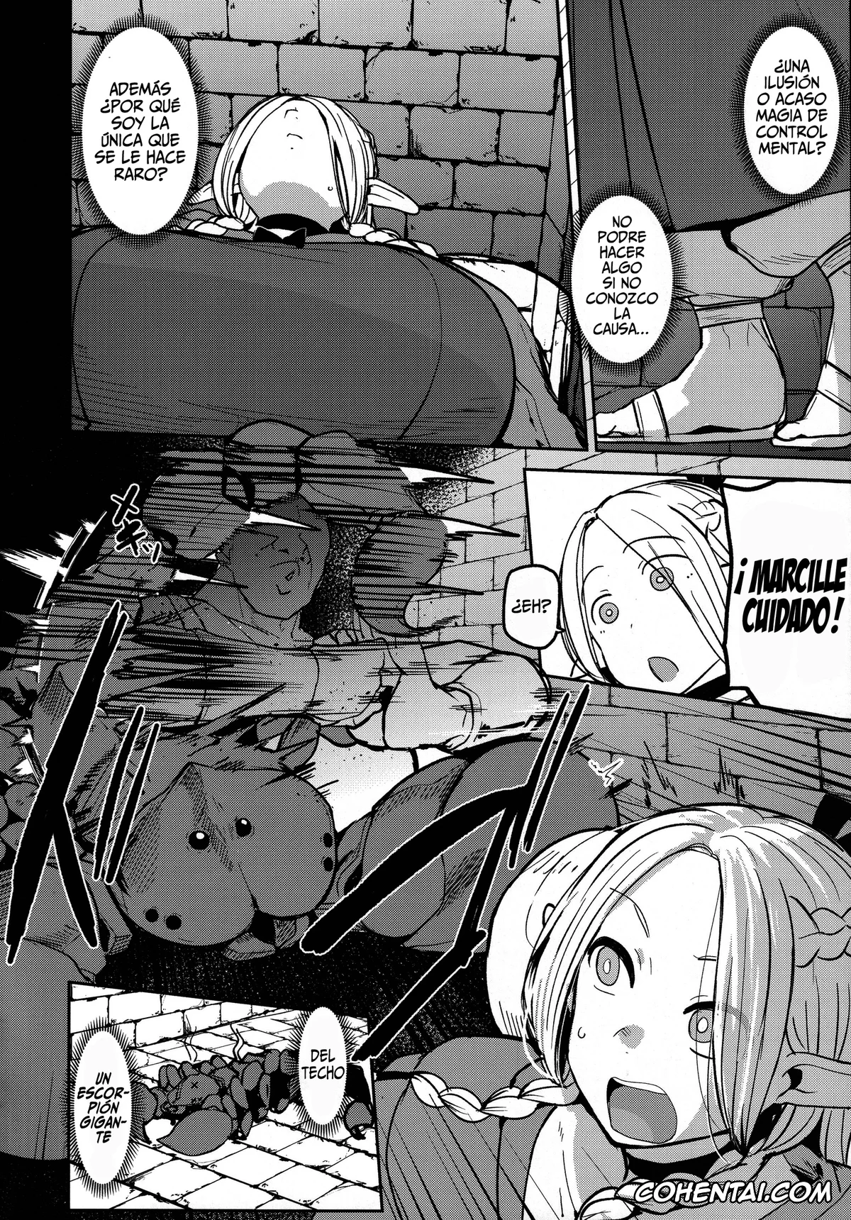 Dungeon Meshi porno, Marcille Donato porno, Chin Ochi Donkusa Elf (Dungeon Meshi), pagina 5