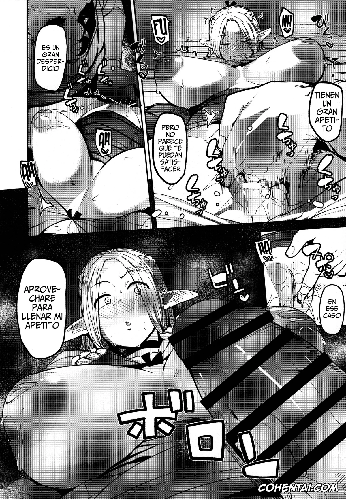Dungeon Meshi xxx, Marcille Donato xxx, Chin Ochi Donkusa Elf (Dungeon Meshi), pagina 13