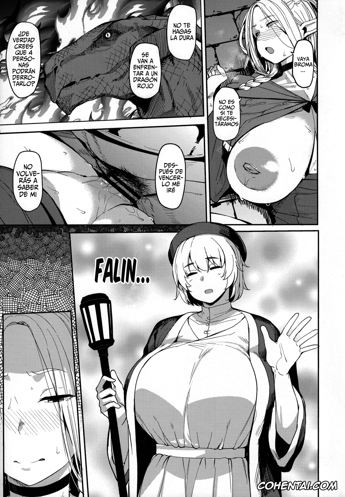 Dungeon Meshi hentai, Marcille Donato hentai, Chin Ochi Donkusa Elf (Dungeon Meshi), pagina 18