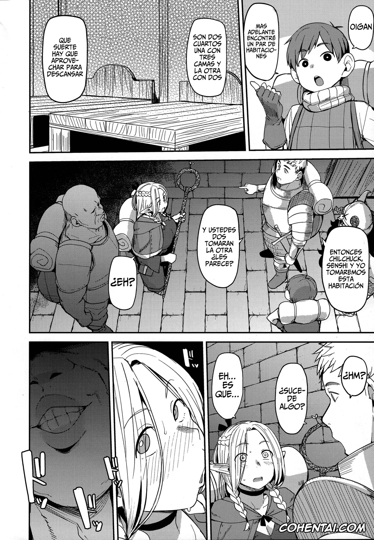 Dungeon Meshi xxx, Marcille Donato xxx, Chin Ochi Donkusa Elf (Dungeon Meshi), pagina 31
