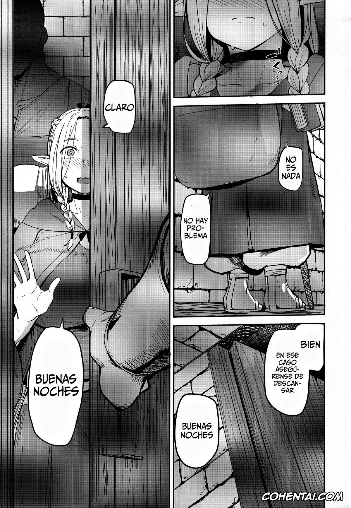 Dungeon Meshi porno, Marcille Donato porno, Chin Ochi Donkusa Elf (Dungeon Meshi), pagina 32