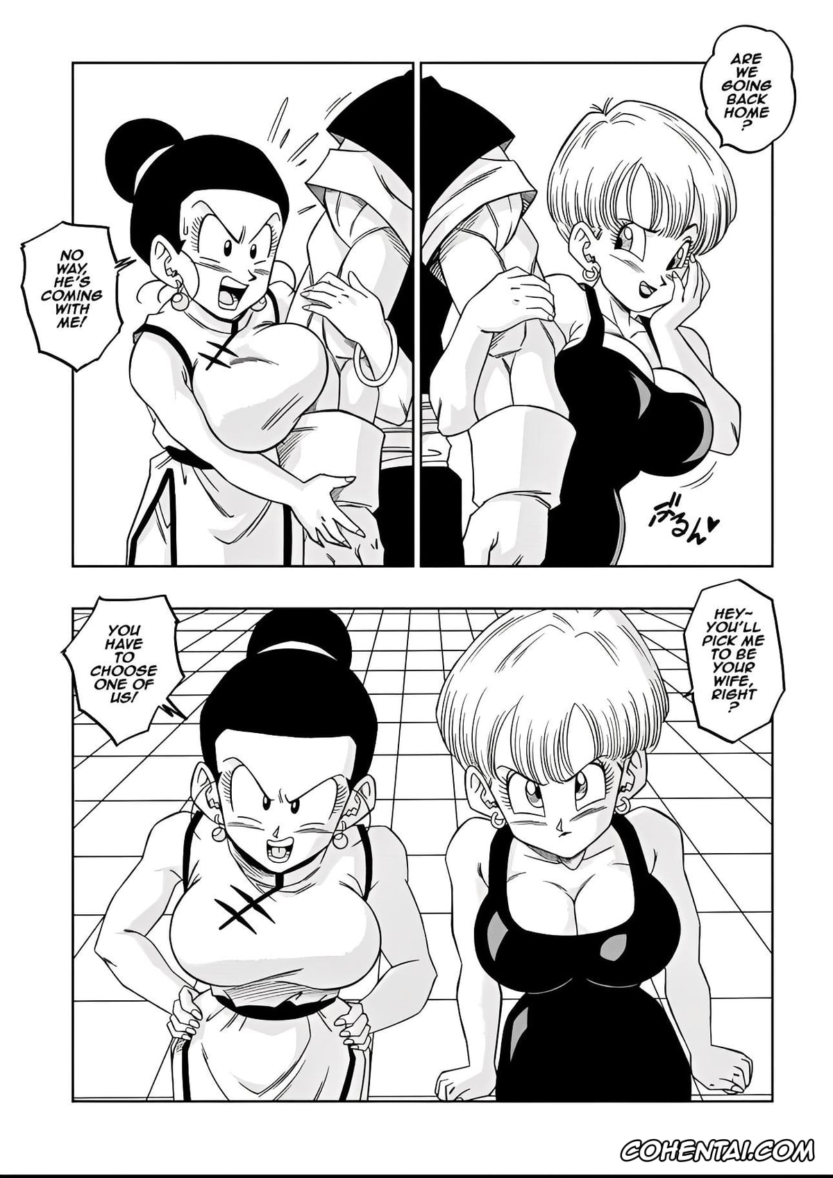 Dragon Ball xxx, Dragon Ball Z xxx, Bulma Briefs xxx, Chi Chi xxx, Vegito xxx, Fusion! (Dragon Ball), pagina 10