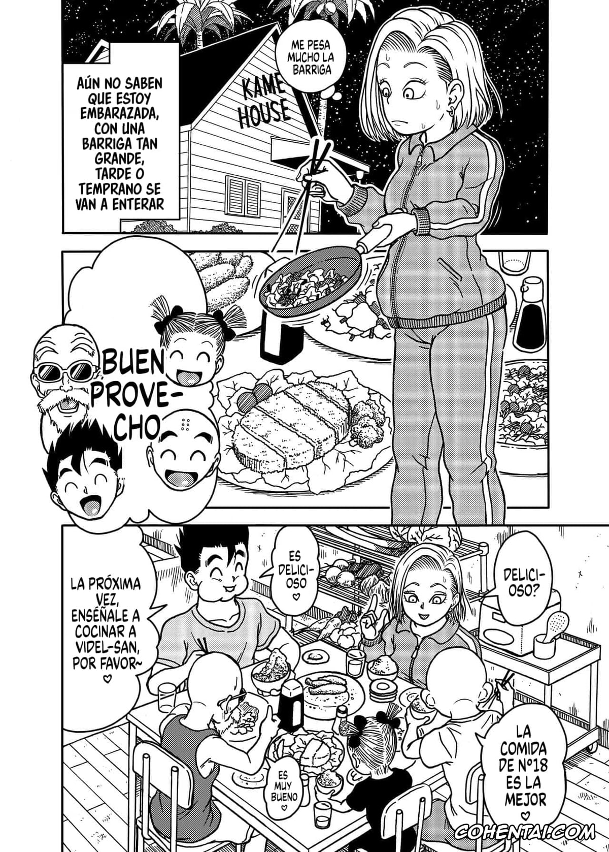 Dragon Ball Z hentai, Android 18 hentai, Son Gohan hentai, 18-gou NTR Nakadashi on Parade 4 (Dragon Ball Z), pagina 12