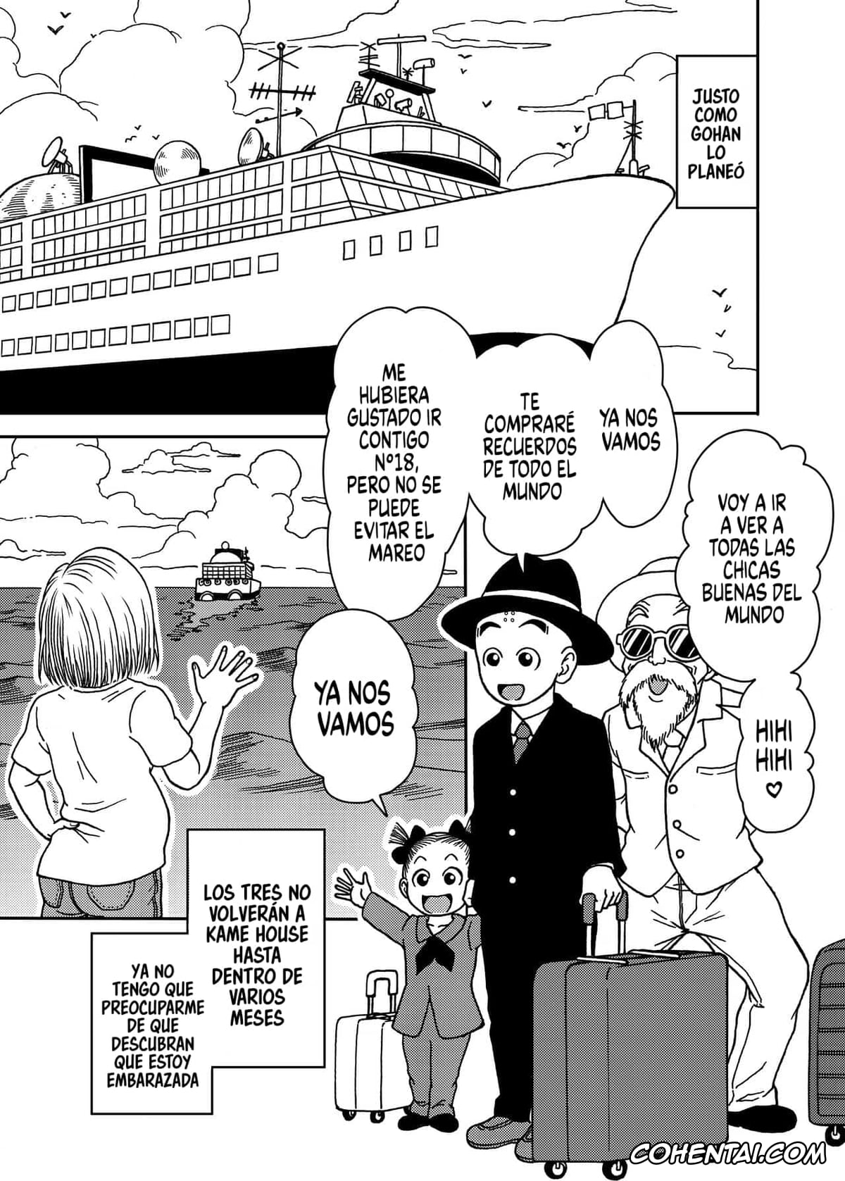 Dragon Ball Z xxx, Android 18 xxx, Son Gohan xxx, 18-gou NTR Nakadashi on Parade 4 (Dragon Ball Z), pagina 19