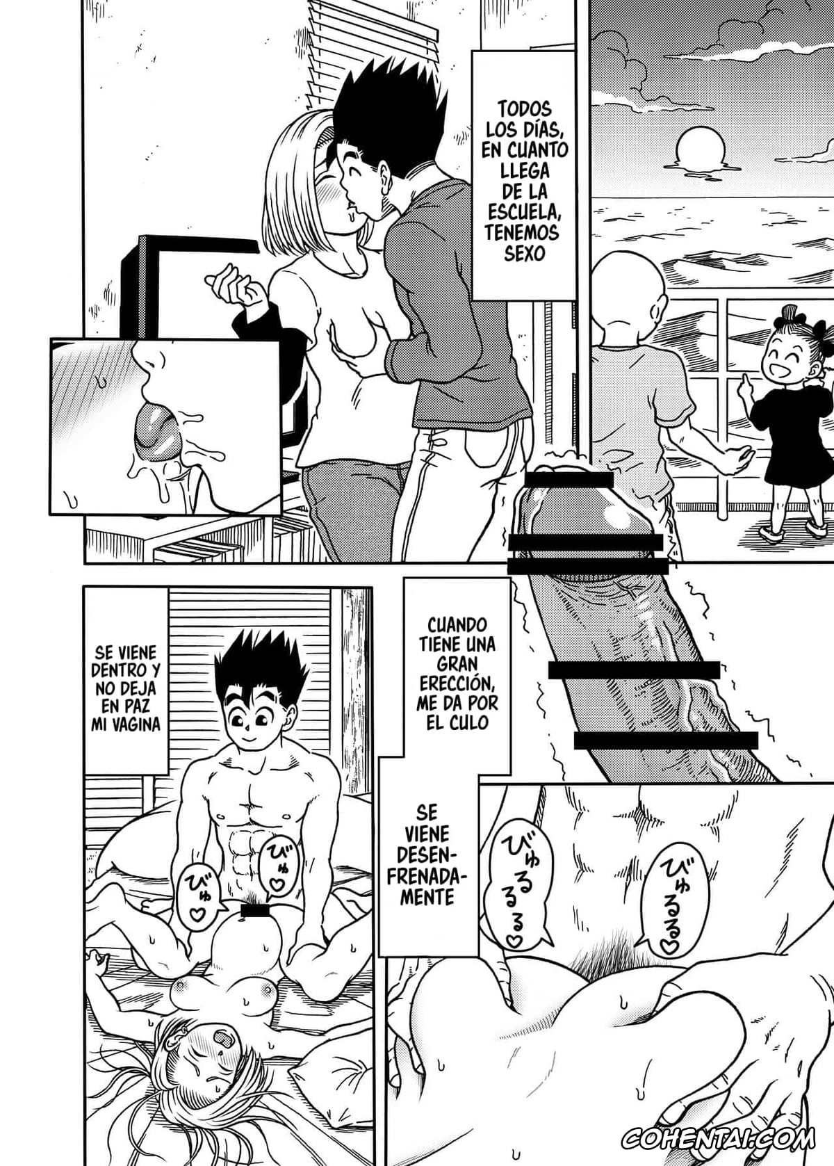 Dragon Ball Z porno, Android 18 porno, Son Gohan porno, 18-gou NTR Nakadashi on Parade 4 (Dragon Ball Z), pagina 26