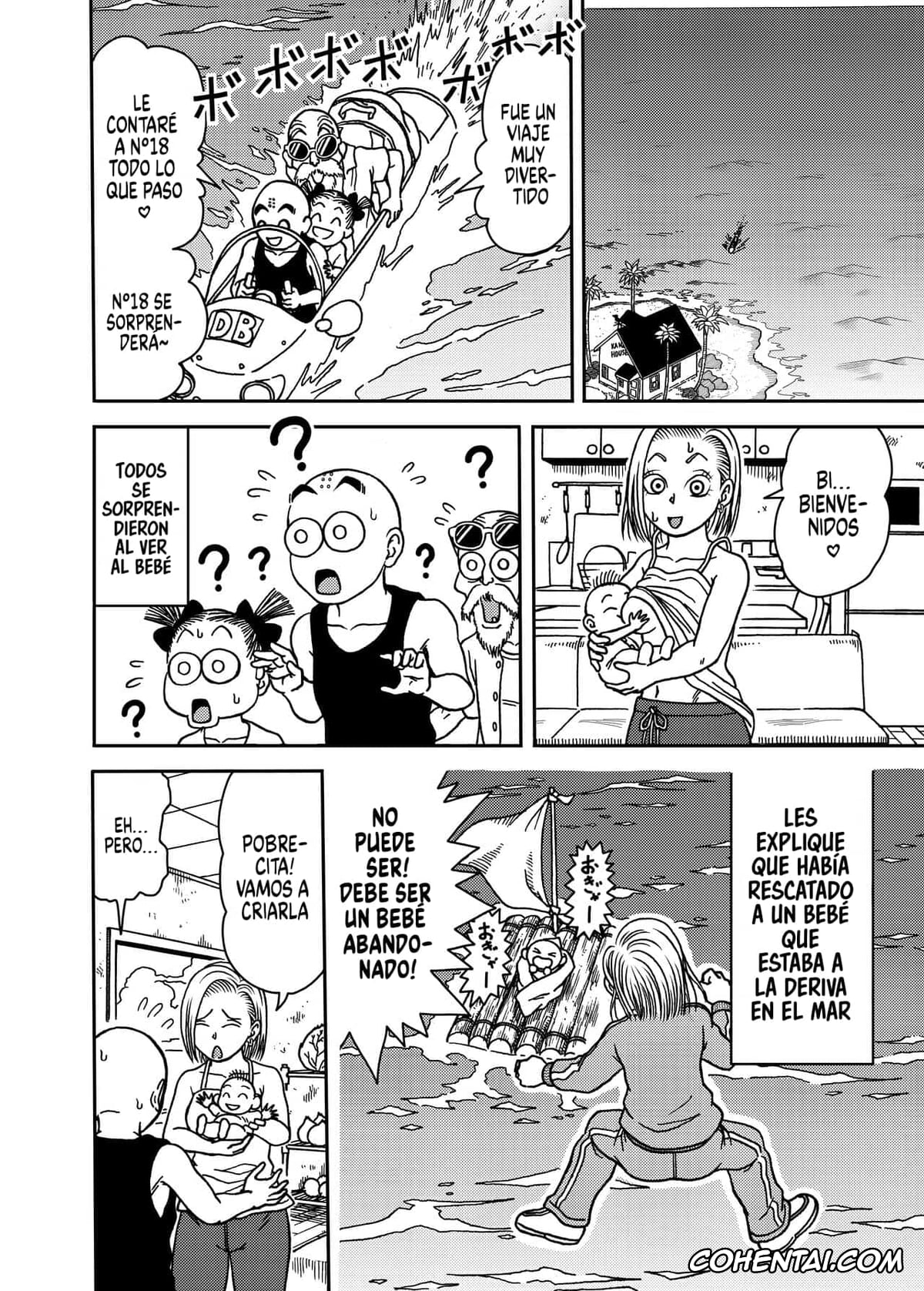 Dragon Ball Z hentai, Android 18 hentai, Son Gohan hentai, 18-gou NTR Nakadashi on Parade 4 (Dragon Ball Z), pagina 30