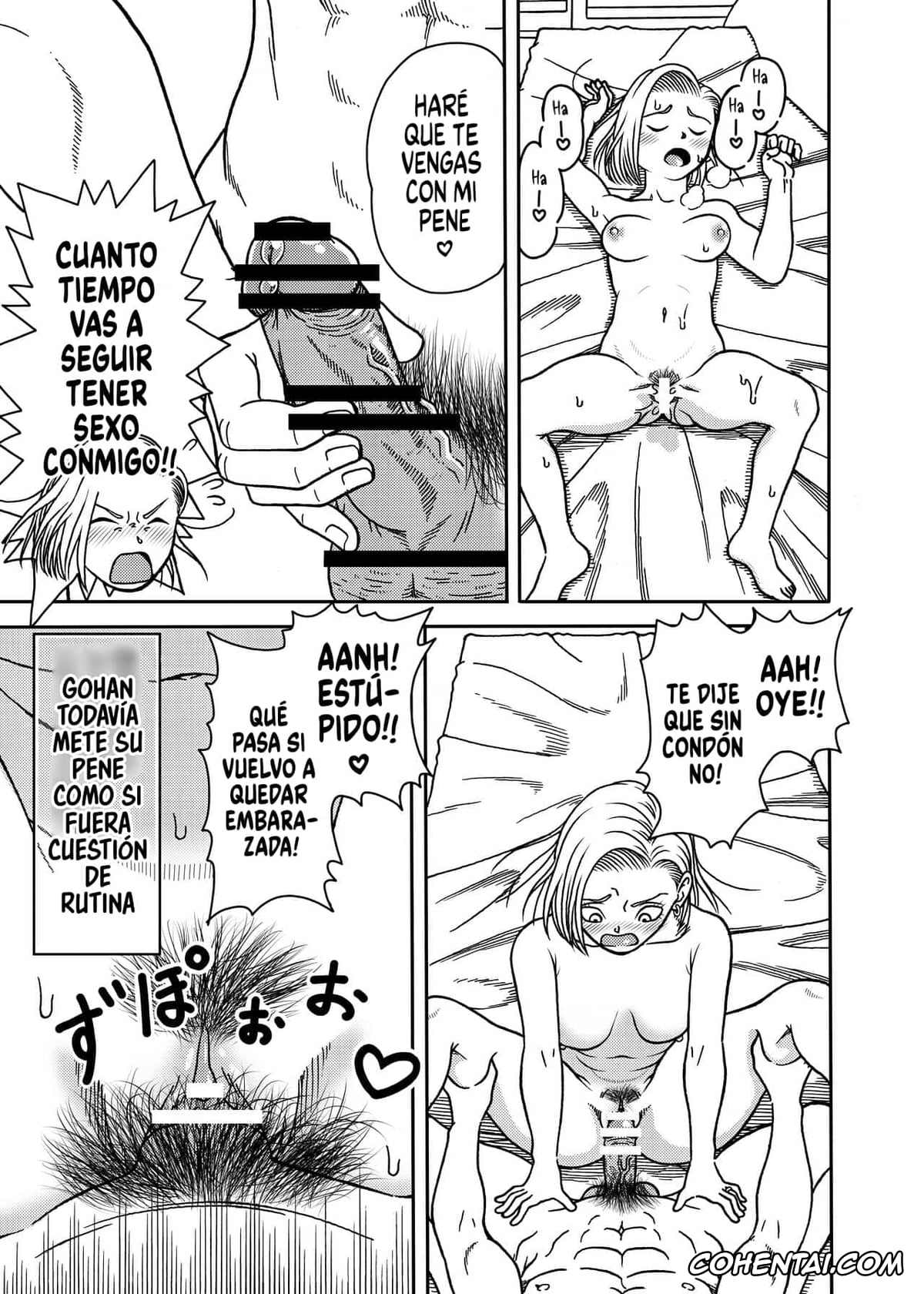 Dragon Ball Z hentai, Android 18 hentai, Son Gohan hentai, 18-gou NTR Nakadashi on Parade 4 (Dragon Ball Z), pagina 33