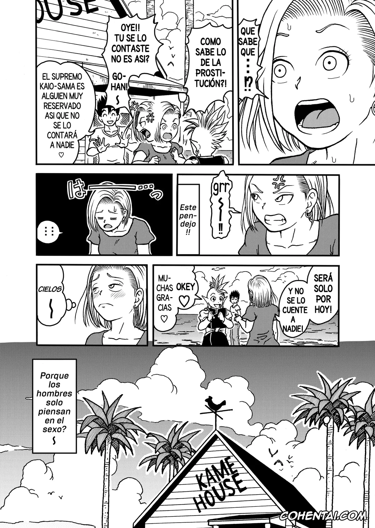 Dragon Ball Z xxx, Android 18 xxx, Shin xxx, Son Gohan xxx, 18-gou NTR Nakadashi on Parade 5 (Dragon Ball Z), pagina 10