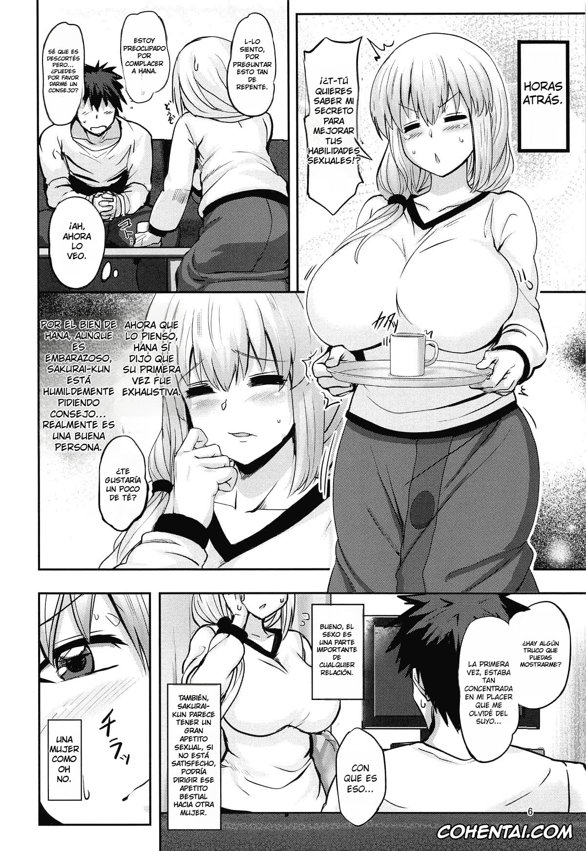 Uzaki-chan wa Asobitai! porno, Shinichi Sakurai porno, Tsuki Uzaki porno, Uzaki Tsuki wa Ajiwaitai (Uzaki-chan wa Asobitai!), pagina 5