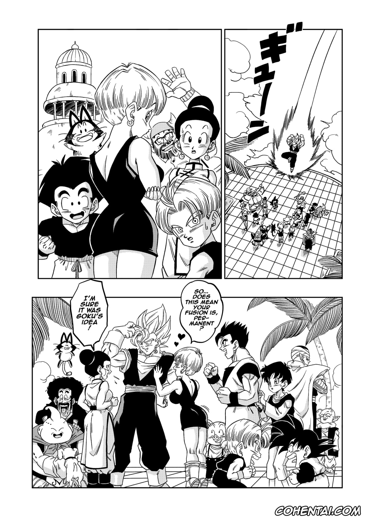 Dragon Ball Z porno, Bulma Briefs porno, Chi Chi porno, Vegito porno, Fusion! (Dragon Ball Z), pagina 5