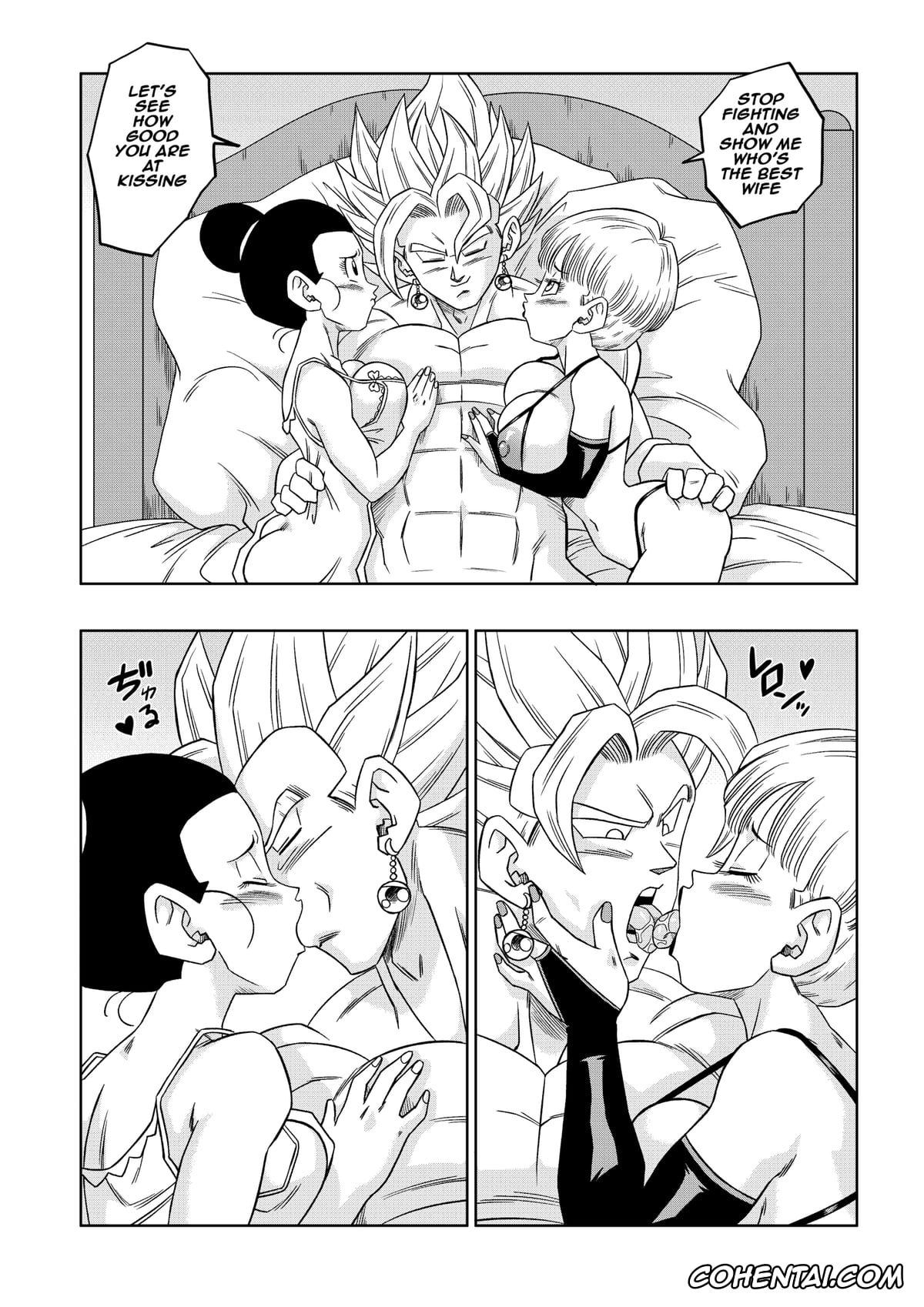 Dragon Ball Z porno, Bulma Briefs porno, Chi Chi porno, Vegito porno, Fusion! (Dragon Ball Z), pagina 8