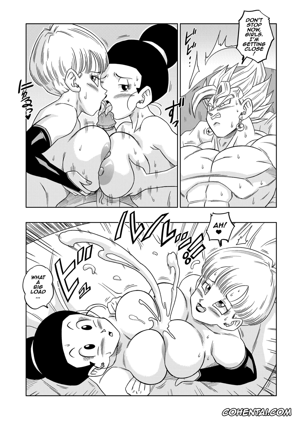 Dragon Ball Z xxx, Bulma Briefs xxx, Chi Chi xxx, Vegito xxx, Fusion! (Dragon Ball Z), pagina 13