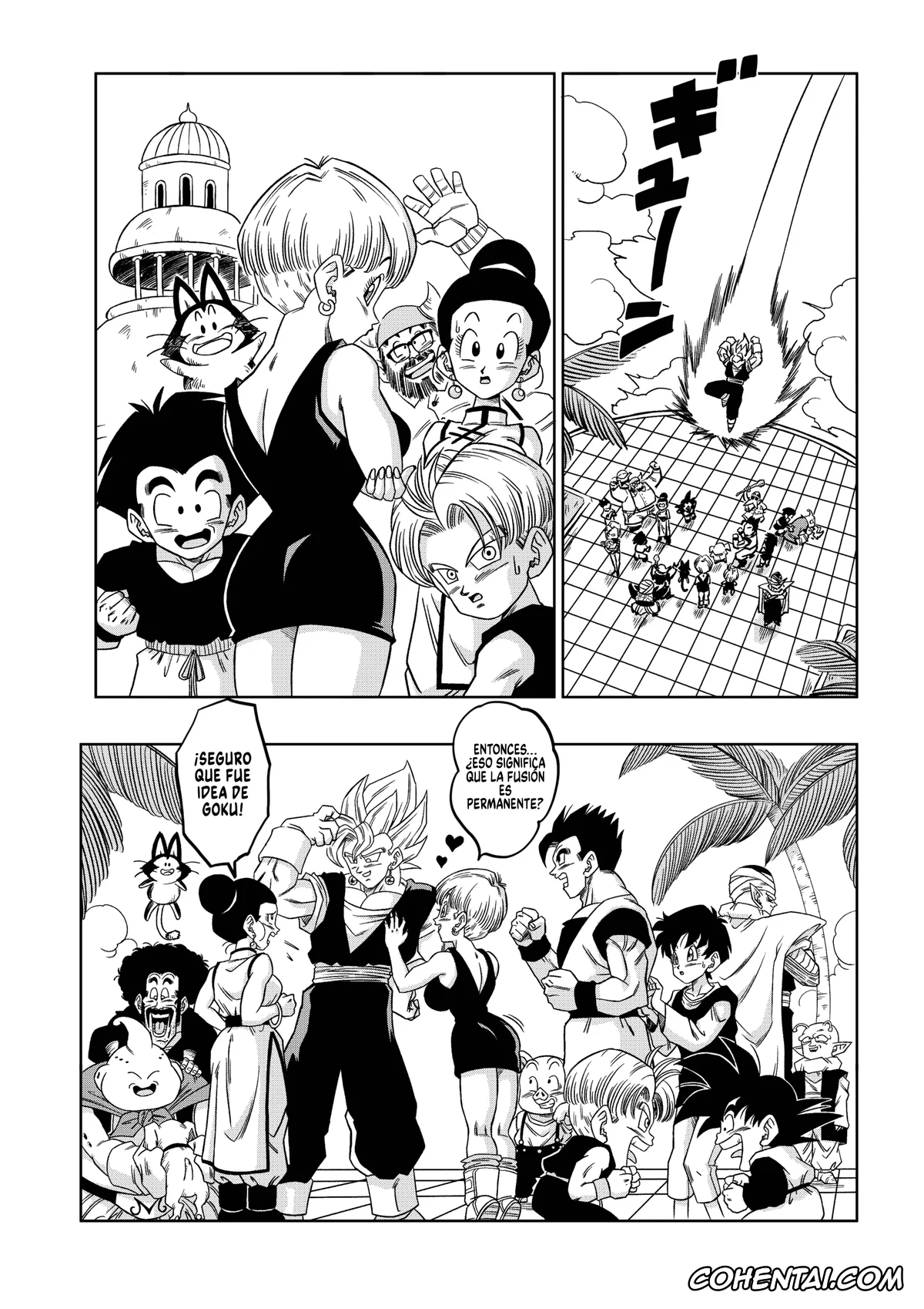 Dragon Ball Z porno, Bulma Briefs porno, Chi Chi porno, Vegito porno, Fusion! (Dragon Ball Z), pagina 5