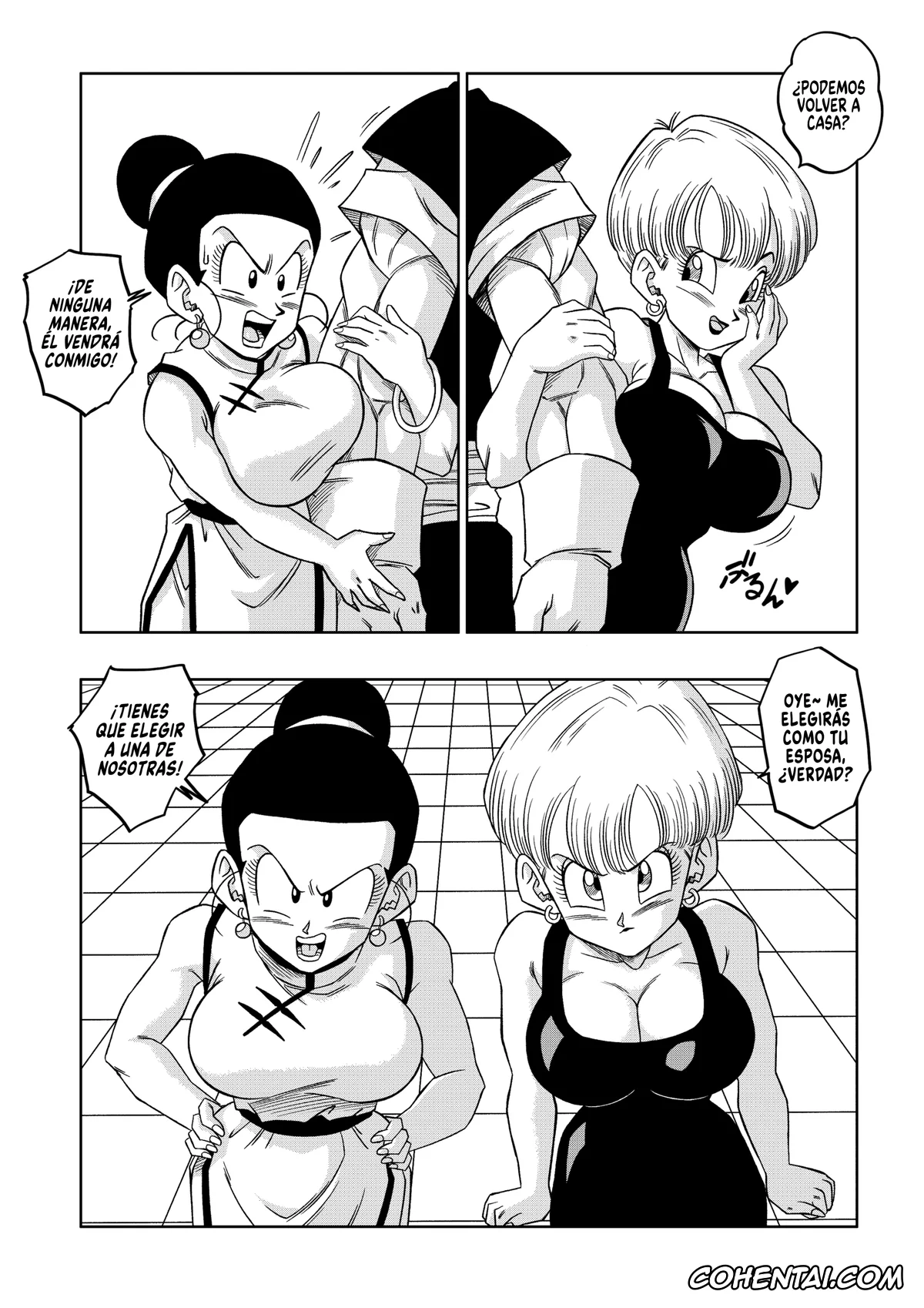 Dragon Ball Z hentai, Bulma Briefs hentai, Chi Chi hentai, Vegito hentai, Fusion! (Dragon Ball Z), pagina 6
