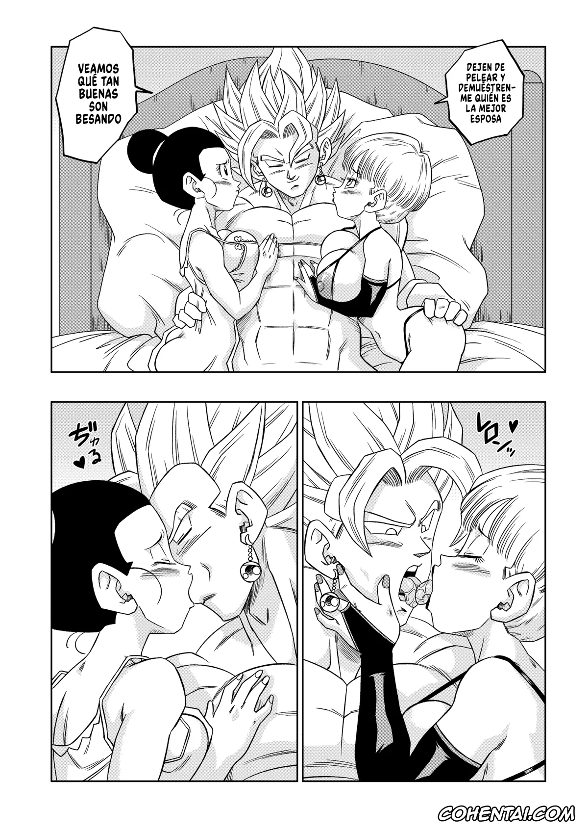 Dragon Ball Z porno, Bulma Briefs porno, Chi Chi porno, Vegito porno, Fusion! (Dragon Ball Z), pagina 8