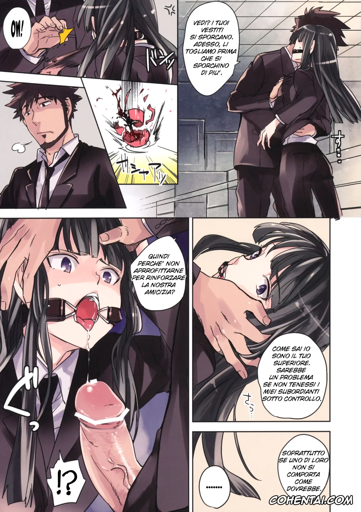 Darker Than Black xxx, Mina Hazuki xxx, Leather face (Darker than Black), pagina 7